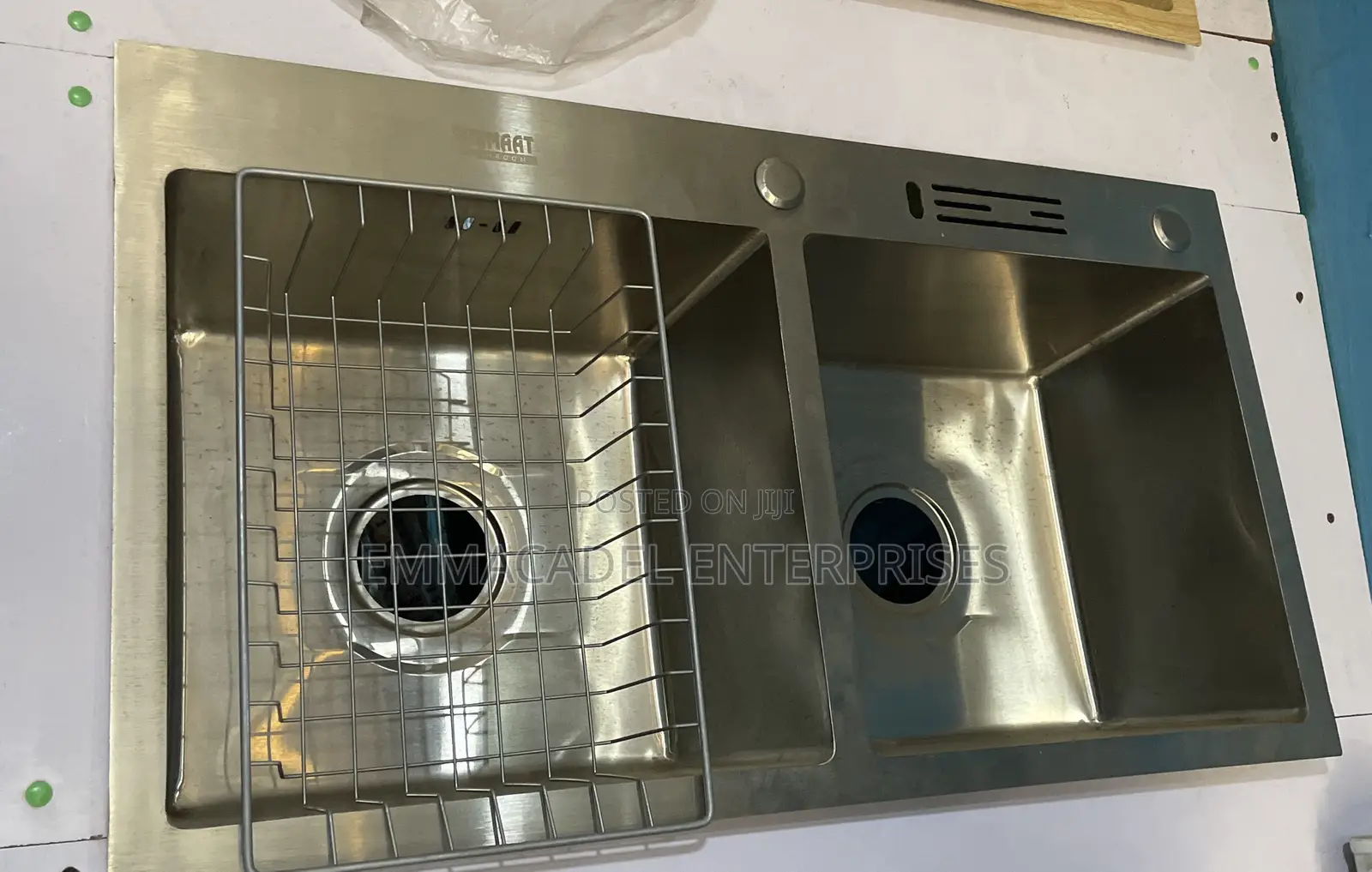 Double Cabinet Anti Rust Sink