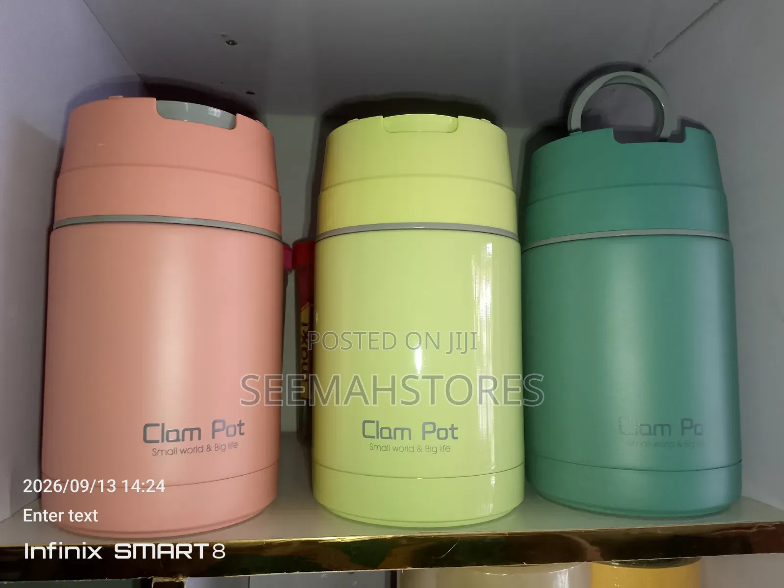 1 Litre ClamPot Food Flask