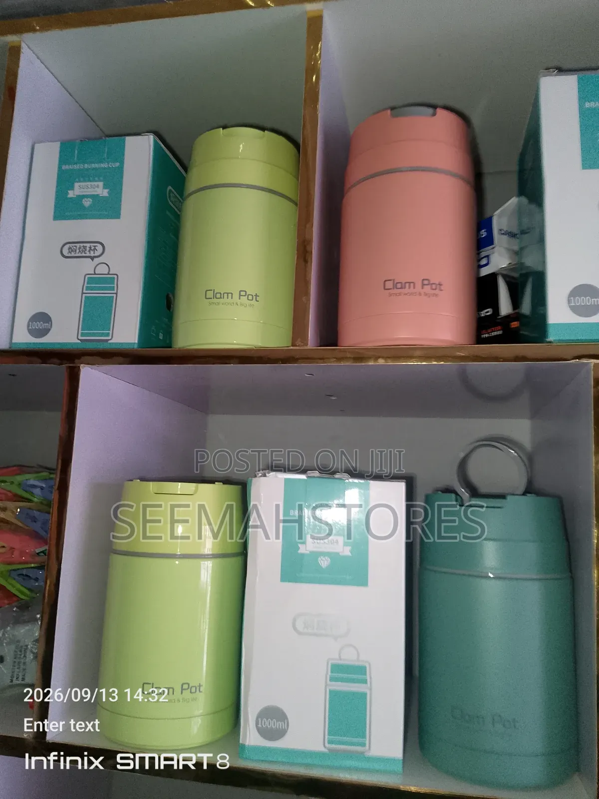 1 Litre ClamPot Food Flask