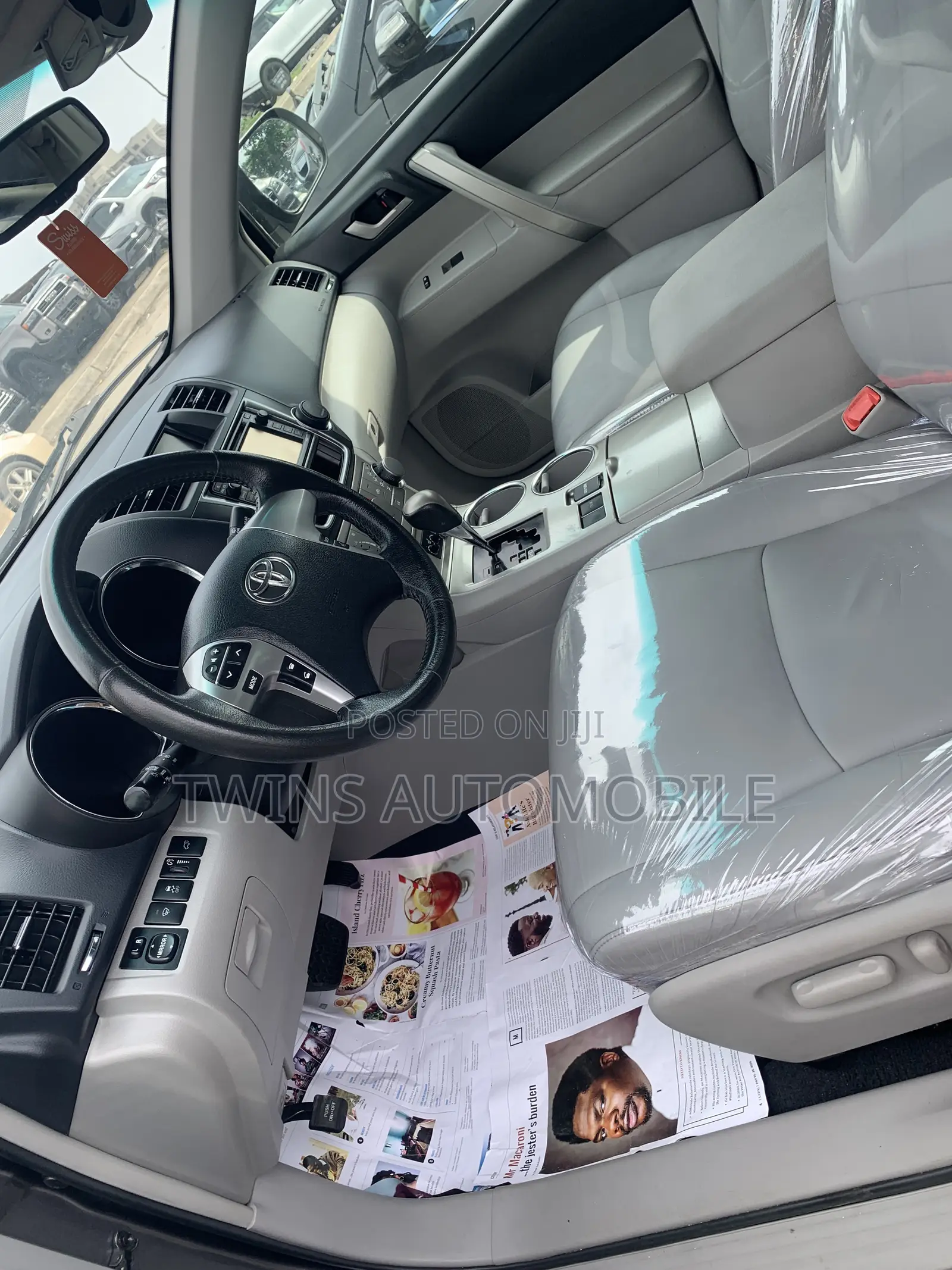 Toyota Highlander Limited 3.5l 4WD 2013 Gray