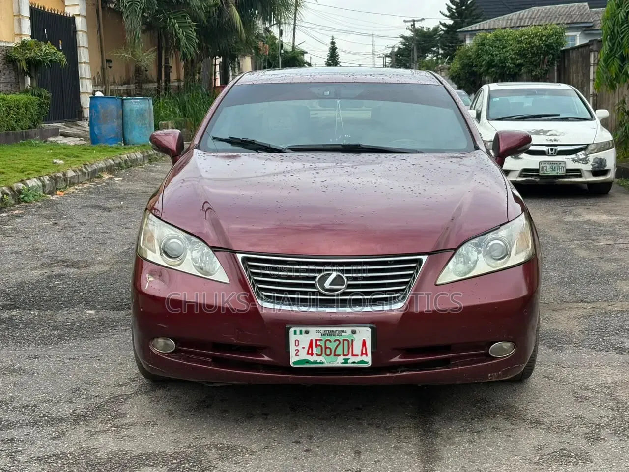 Lexus ES 350 2008 Burgundy