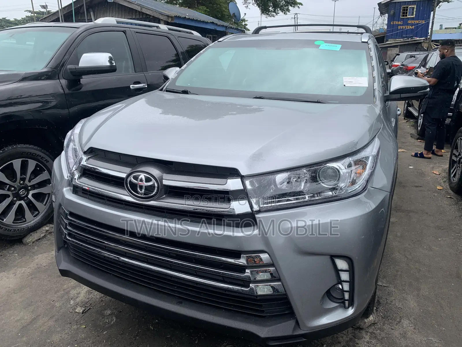Toyota Highlander Limited V6 4x4 (3.5L 6cyl 6A) 2016 Silver