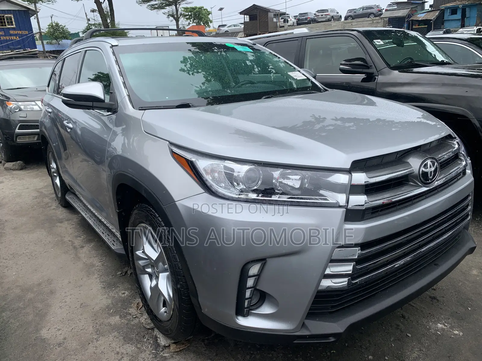Toyota Highlander Limited V6 4x4 (3.5L 6cyl 6A) 2016 Silver