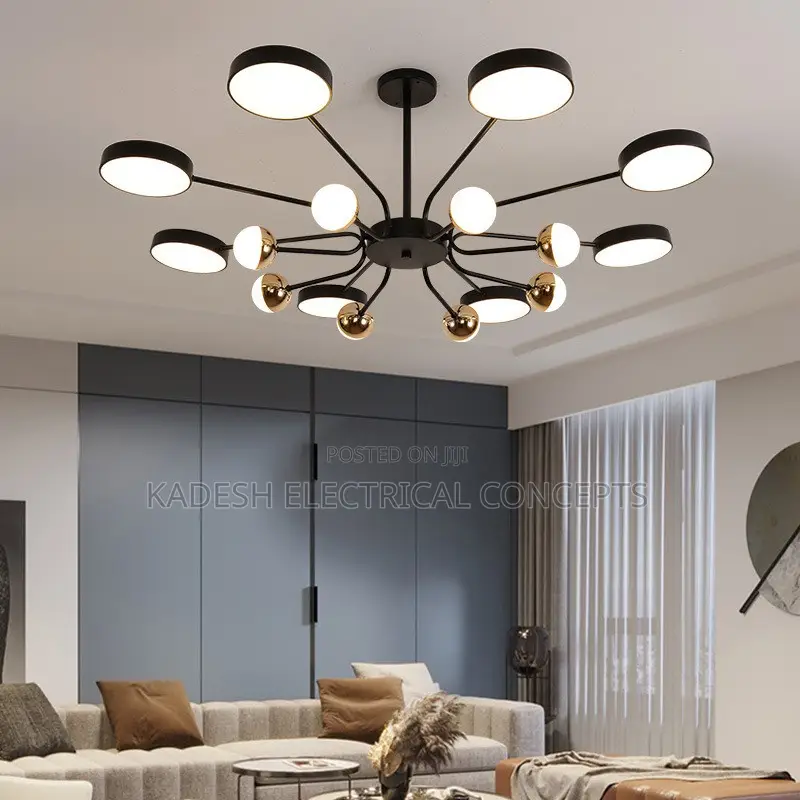 Nordic Chandelier Living Room Lustre Simple Modern Restaurant Bedroom