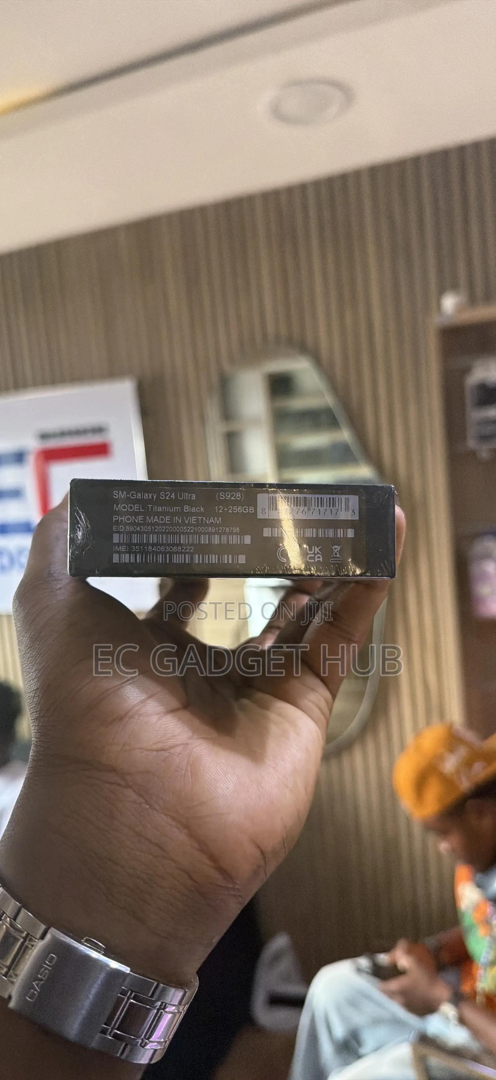 New Samsung Galaxy S24 Ultra 256 GB Black