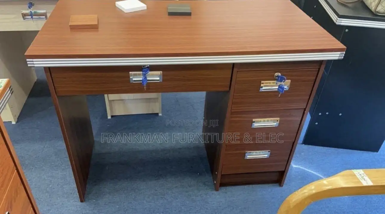 Office Desk With 4 Drawers