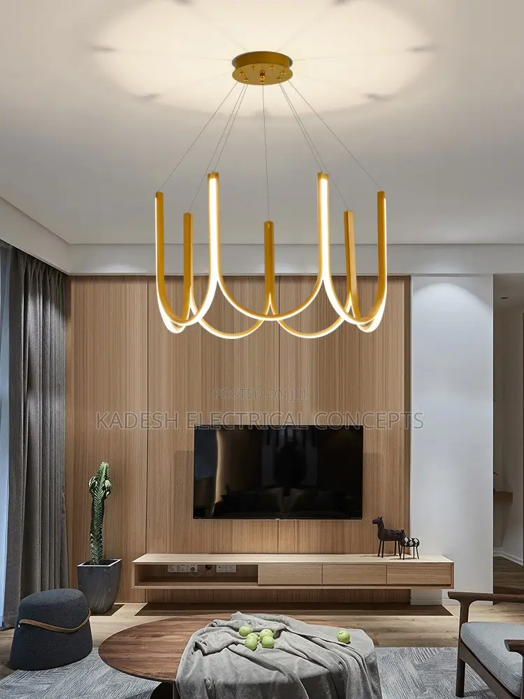 Modern Led Pendant Modern Lights Nordic Minimalist U Shape Chandelier