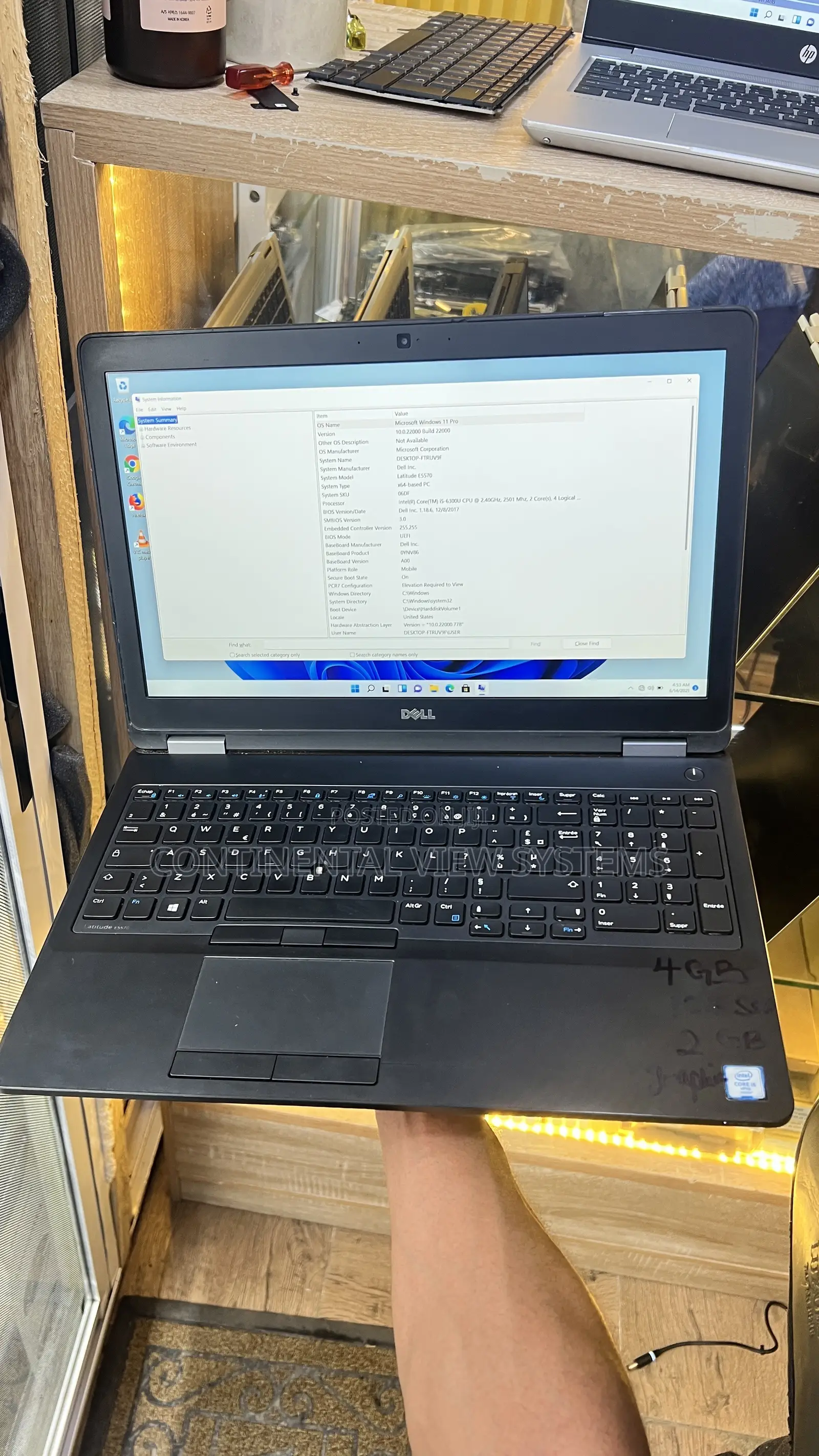 Laptop Dell Latitude 15 E5570 4GB Intel Core i5 SSD 128GB
