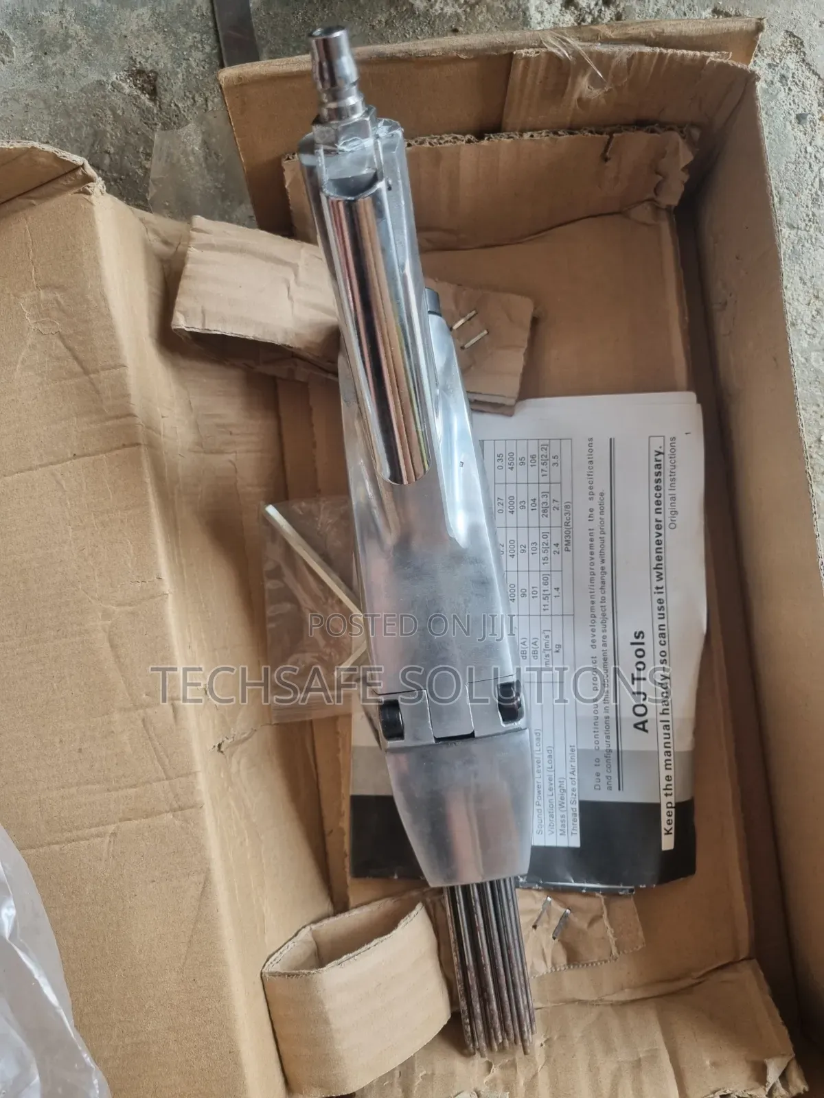 JEX-24 Pneumatic Air Jet Chisel / Needle Scaler