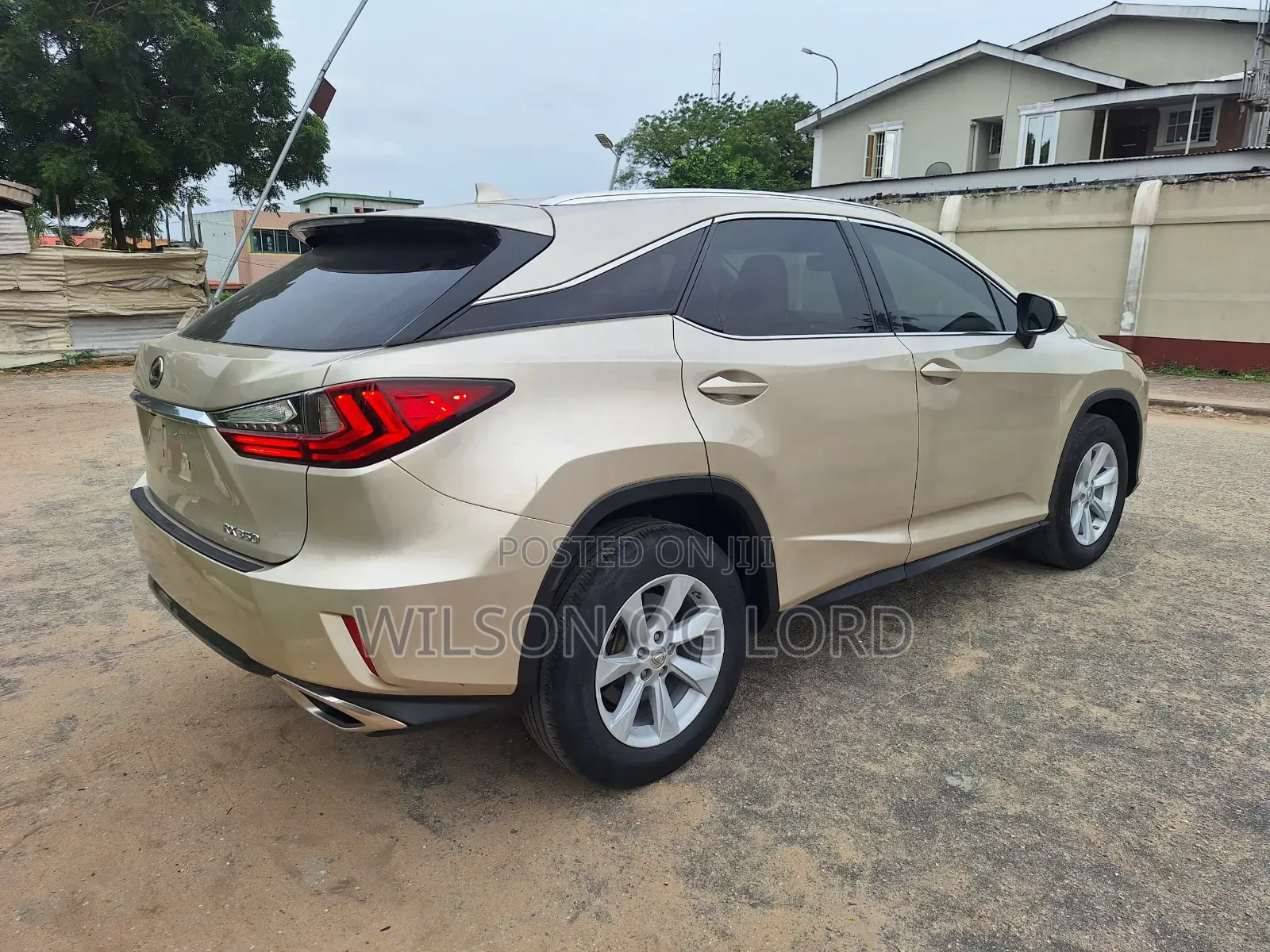 Lexus RX 2017 Gold