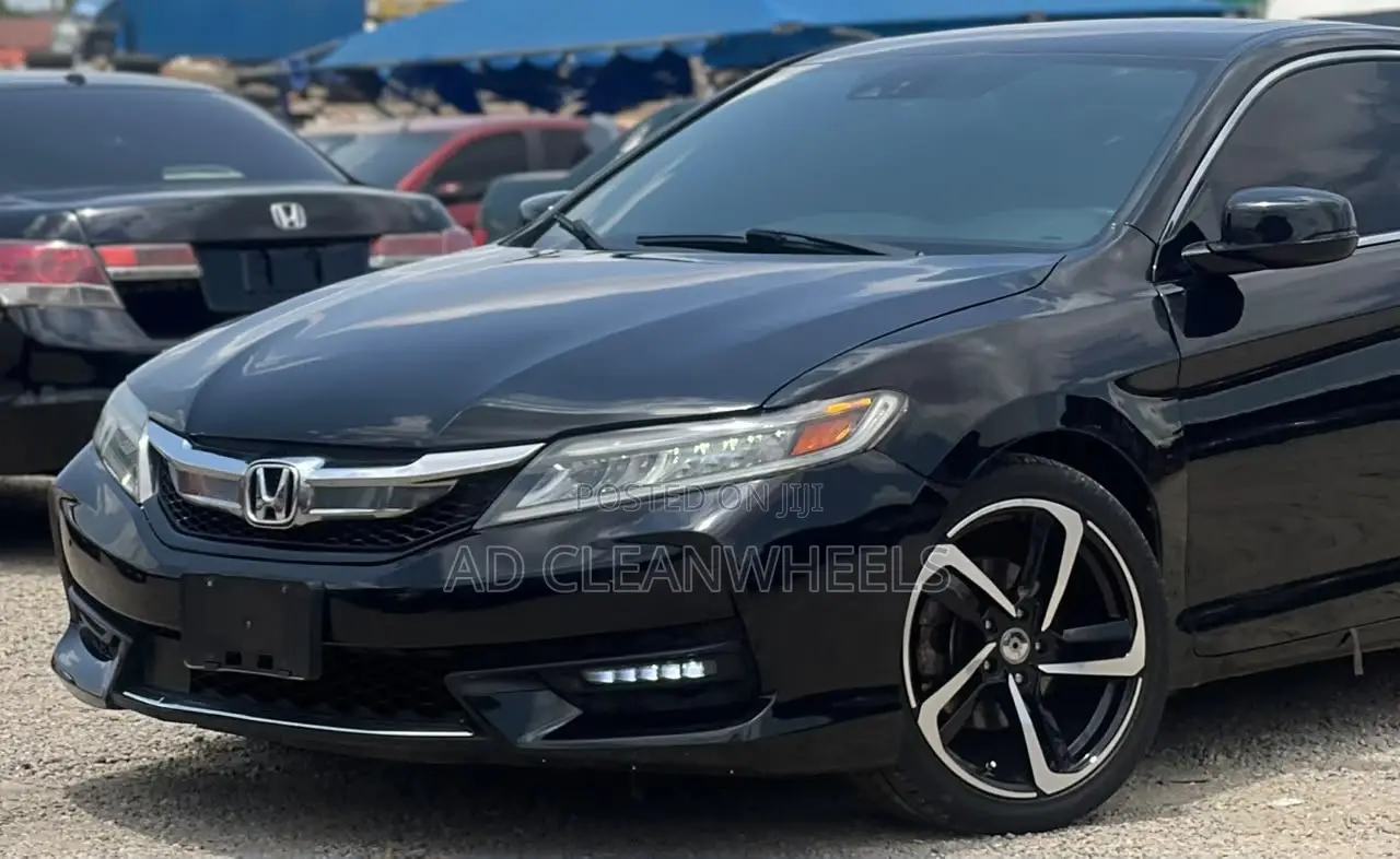 Honda Accord EX-L V-6 2dr Coupe (3.5L 6cyl 6A) 2015 Black