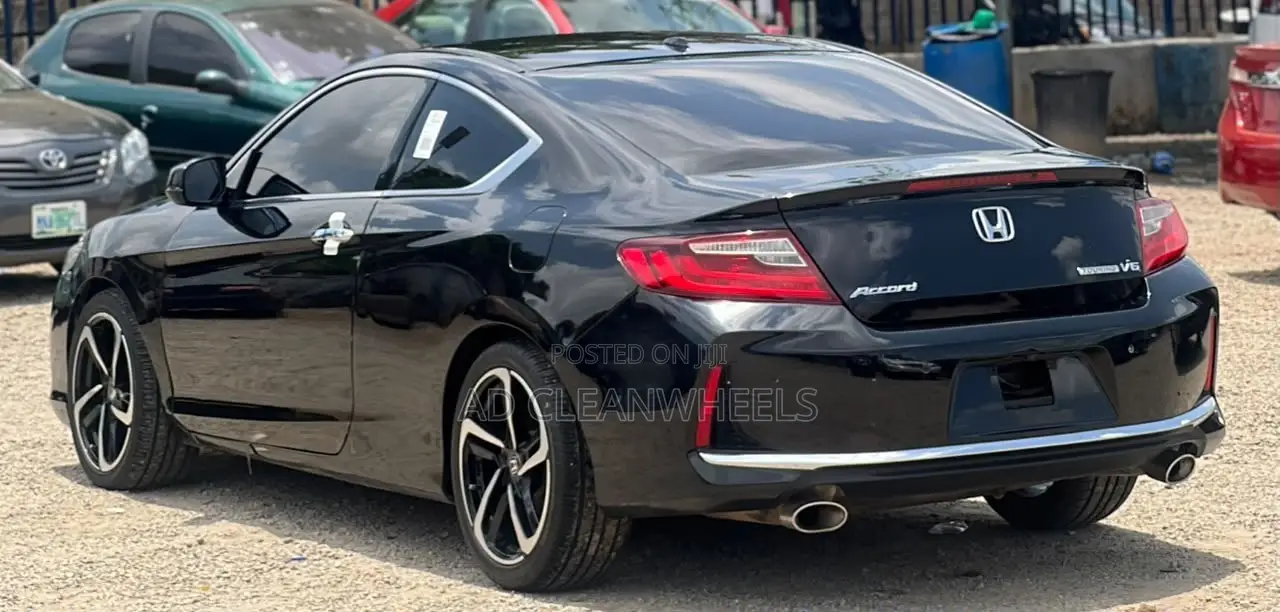 Honda Accord EX-L V-6 2dr Coupe (3.5L 6cyl 6A) 2015 Black
