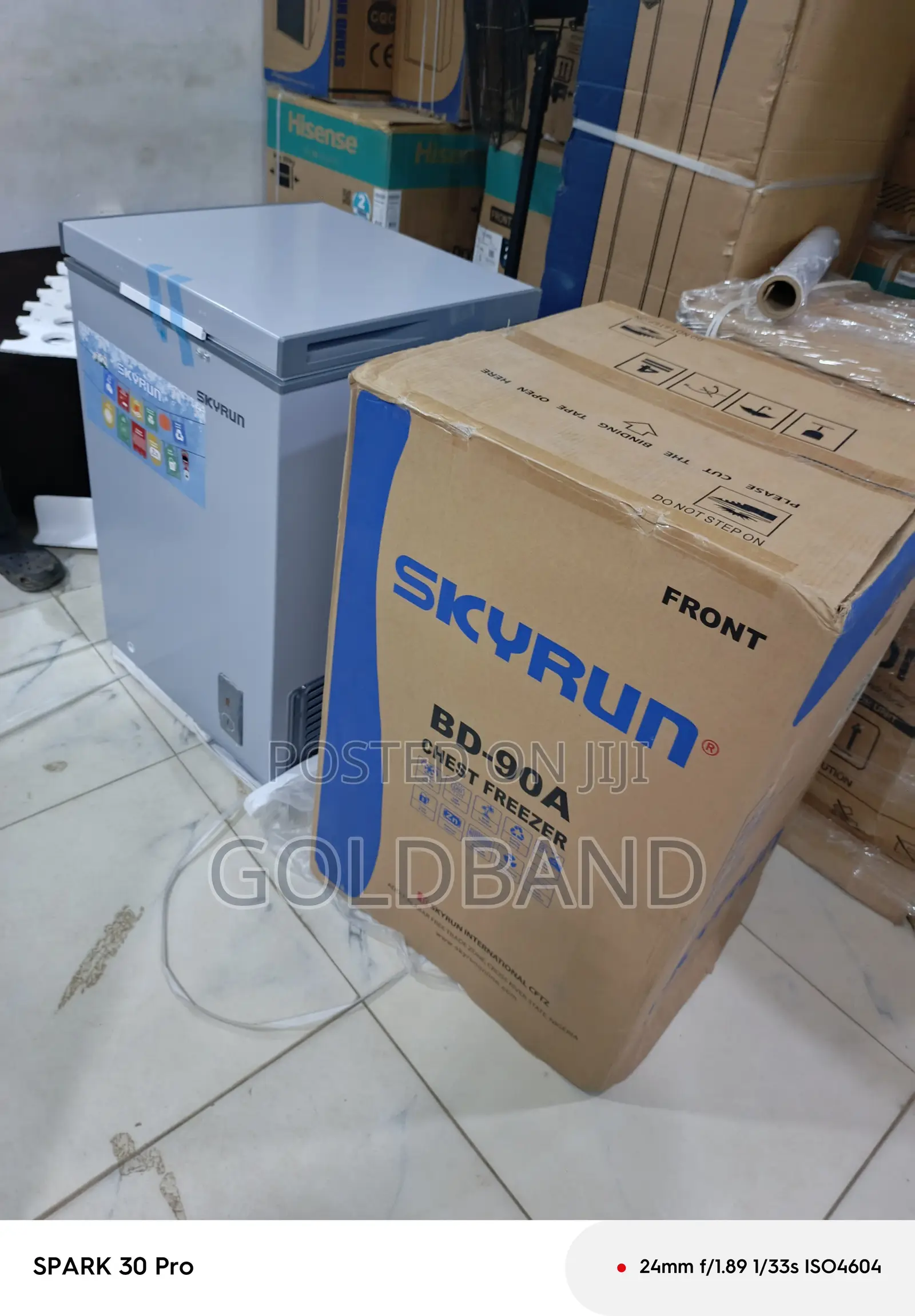 Skyrun BD-90A Chest Freezer – Durable Efficient
