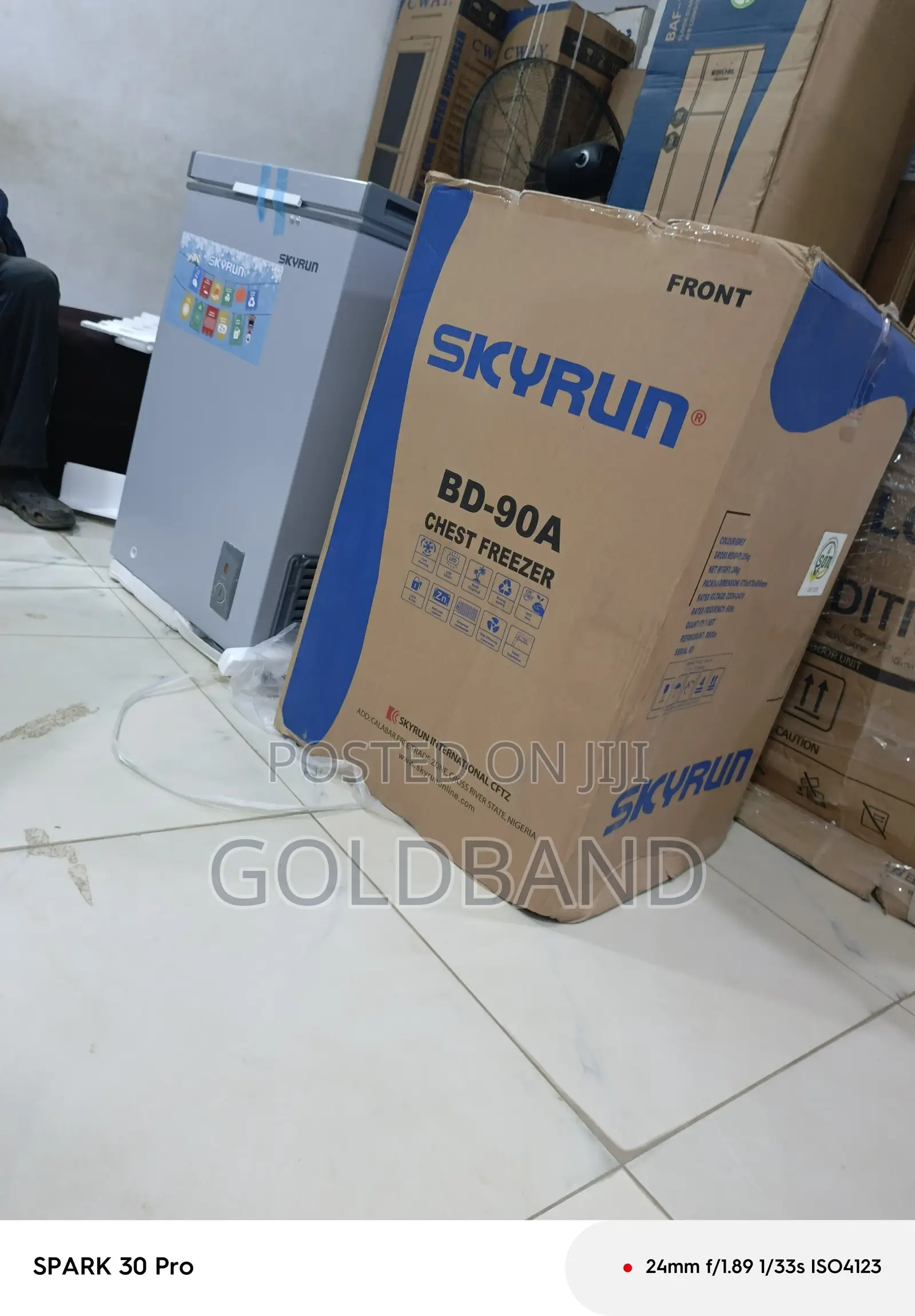 Skyrun BD-90A Chest Freezer – Fresh Stock