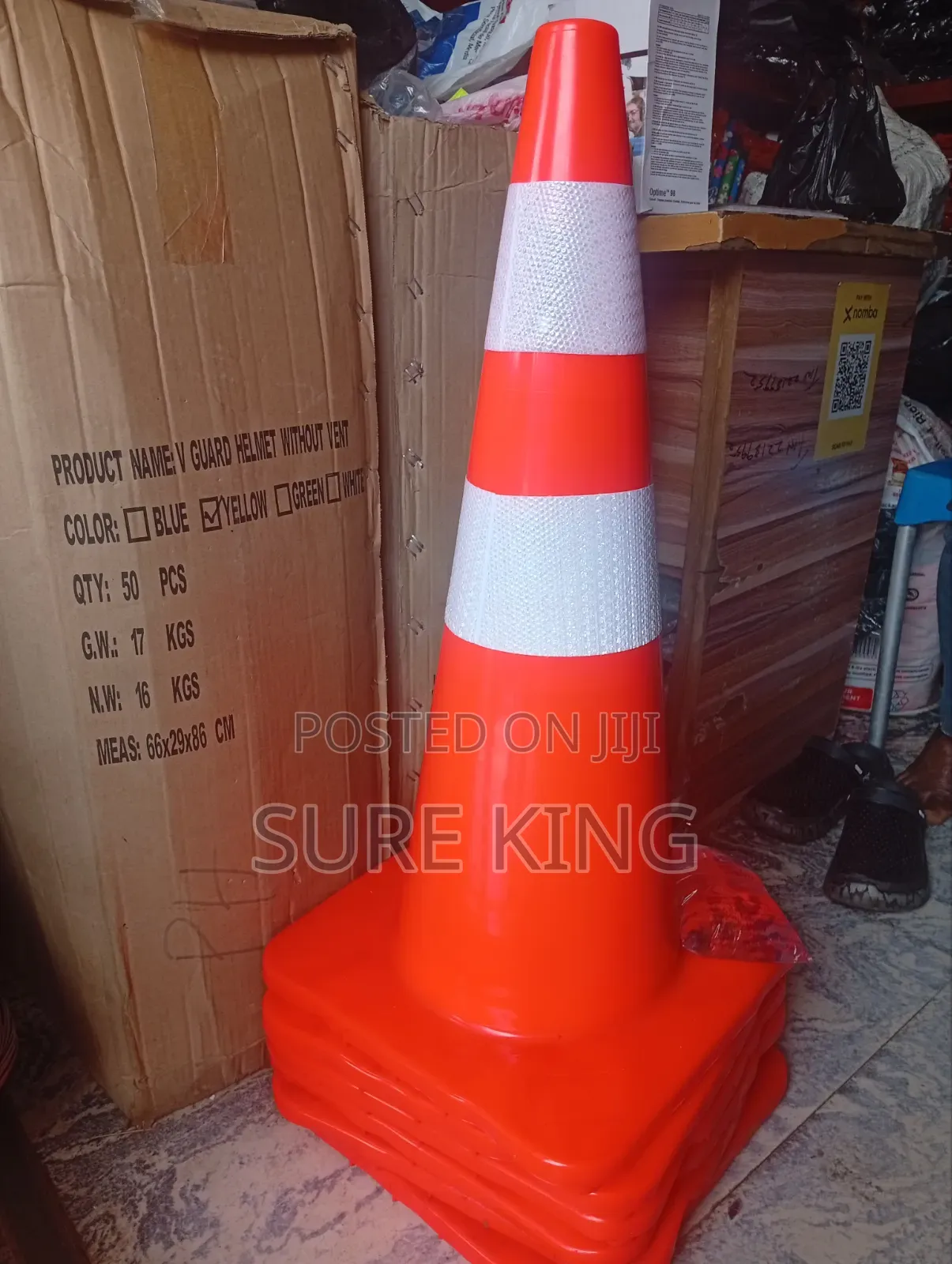 New Orange Traffic Safety Cones
