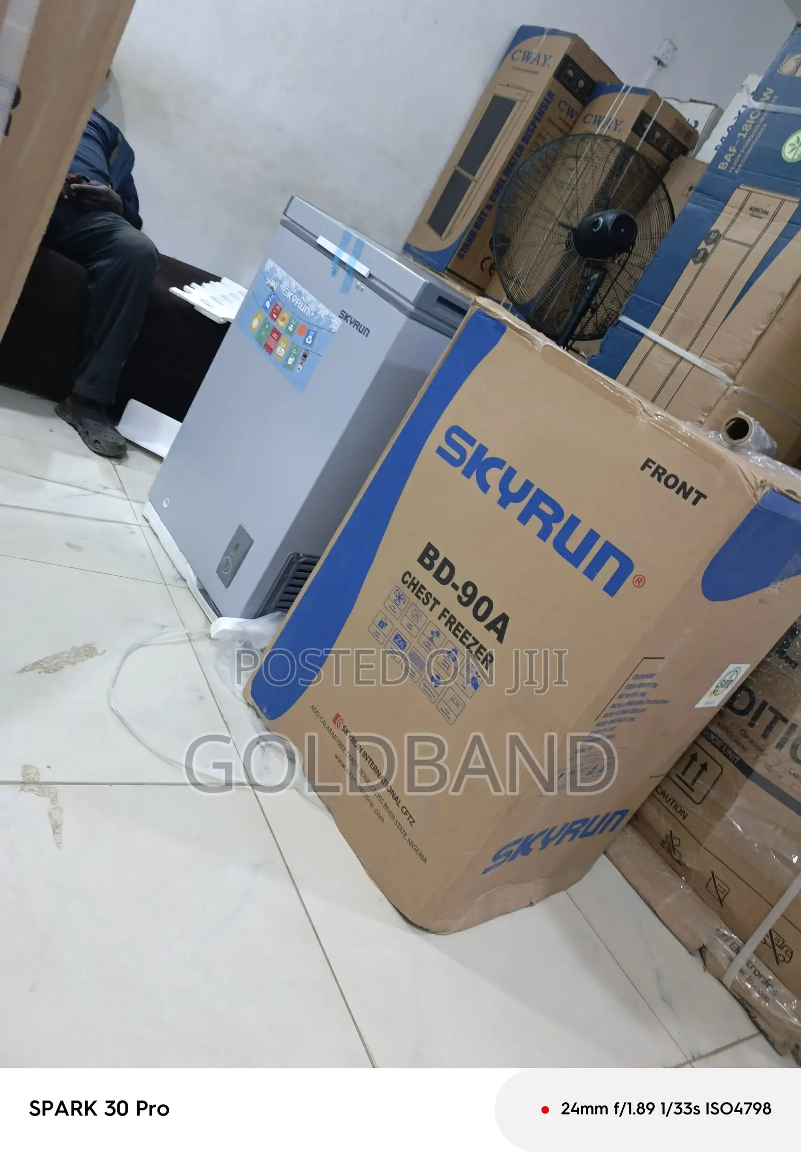 Skyrun BD-90A Chest Freezer – Reliable Performance
