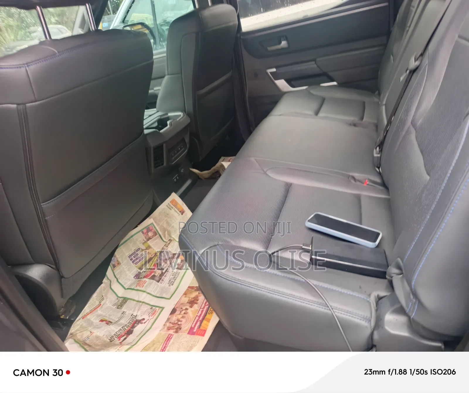 Toyota Tundra Hybrid 2023 Blue