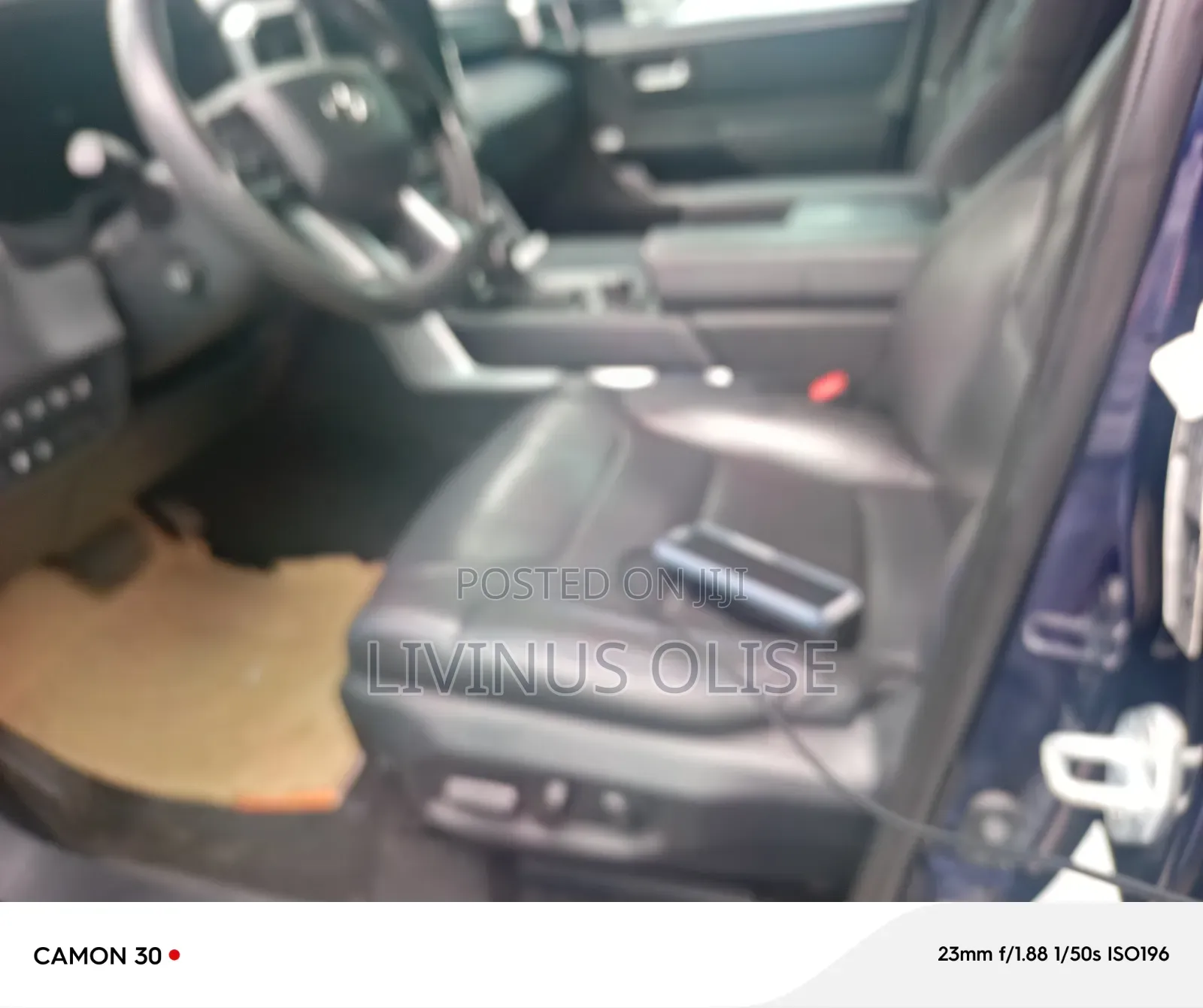 Toyota Tundra Hybrid 2023 Blue