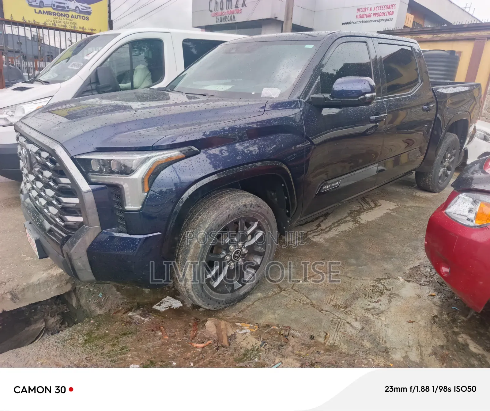 Toyota Tundra Hybrid 2023 Blue