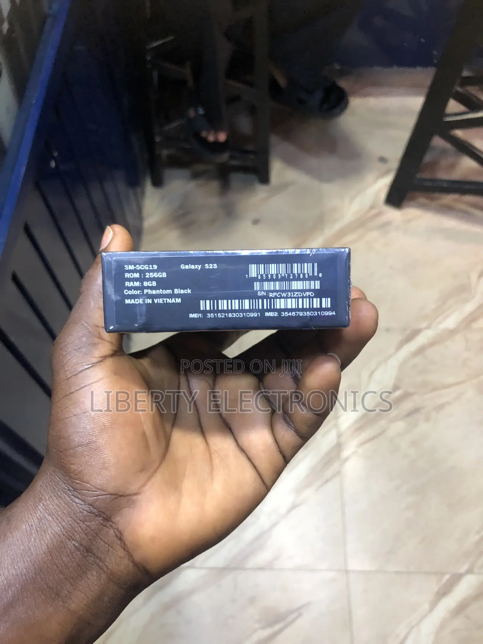 New Samsung Galaxy S23 256 GB Black