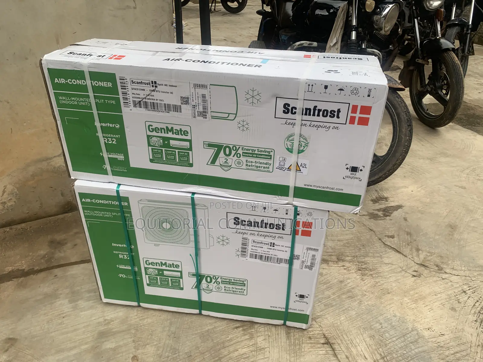 Scanfrost 1.5HP Energy Efficient Inverter AC
