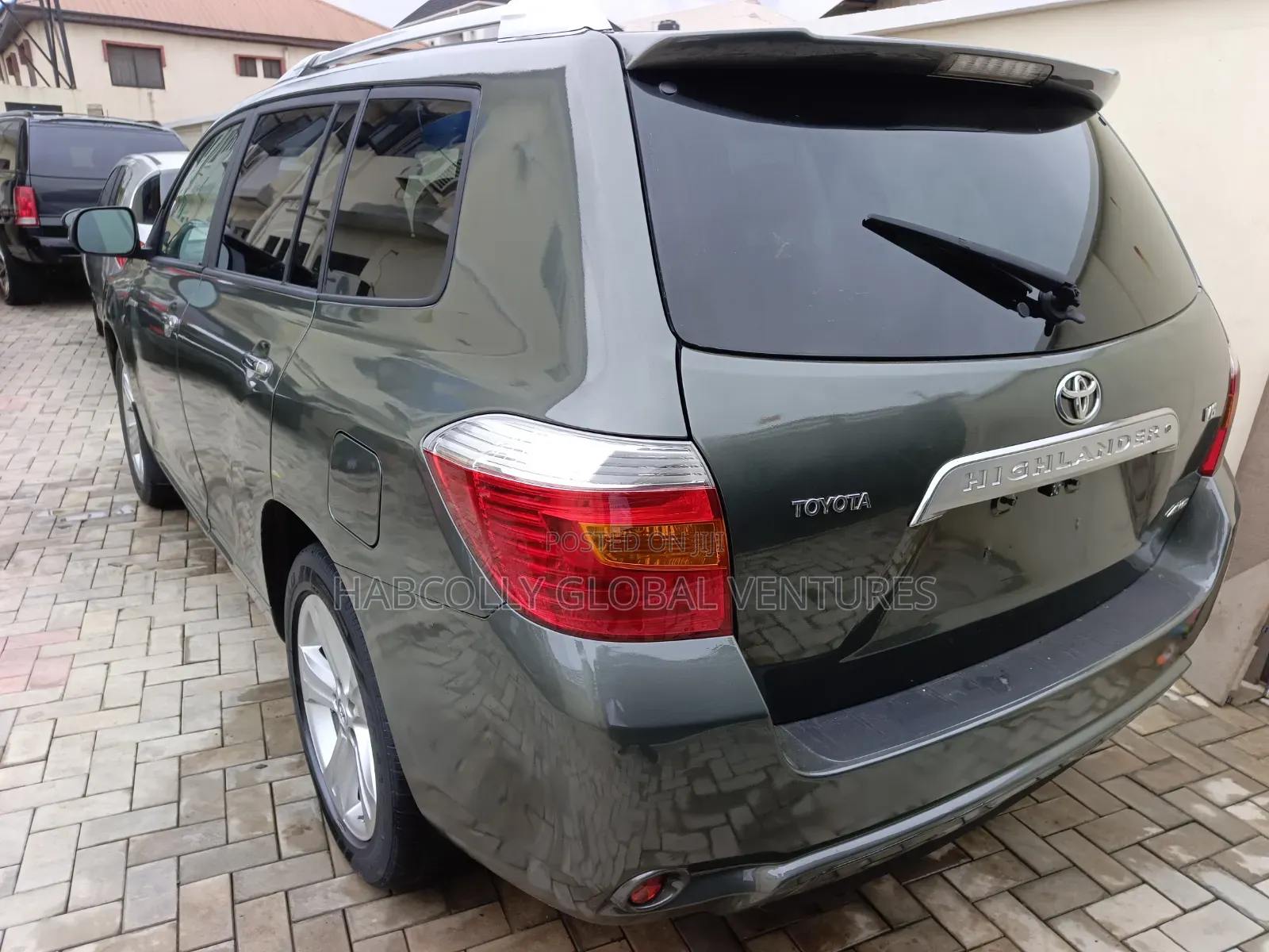 Toyota Highlander Limited 2009 Green