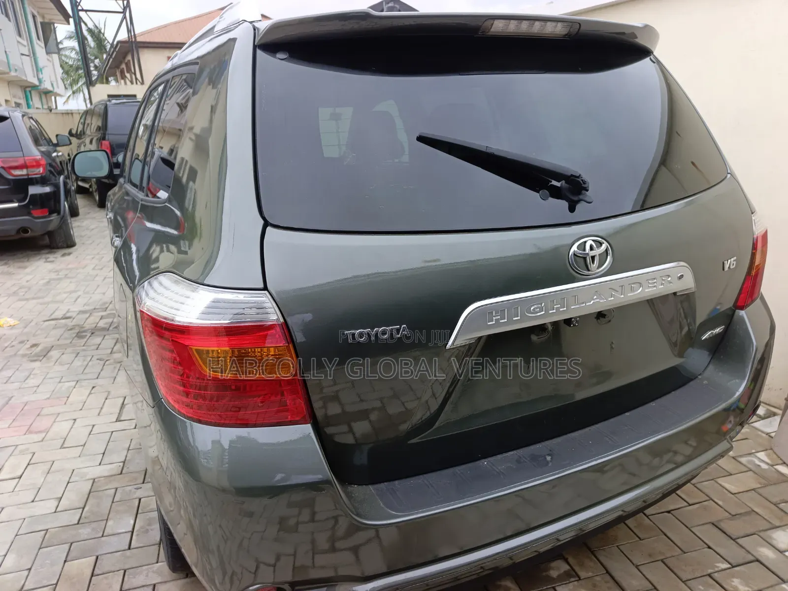 Toyota Highlander Limited 2009 Green