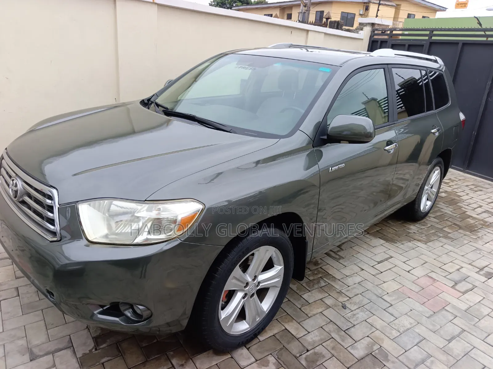 Toyota Highlander Limited 2009 Green