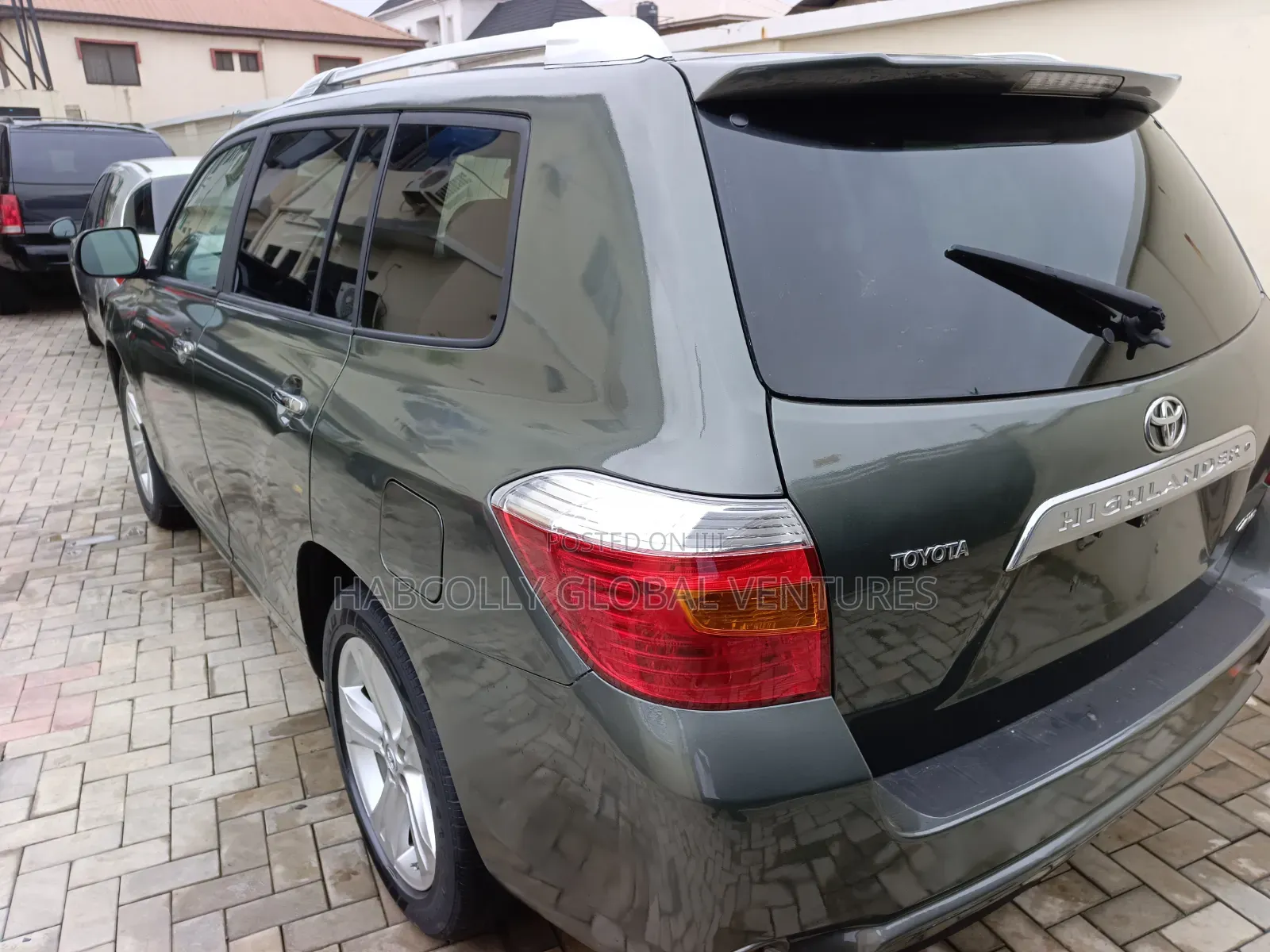 Toyota Highlander Limited 2009 Green