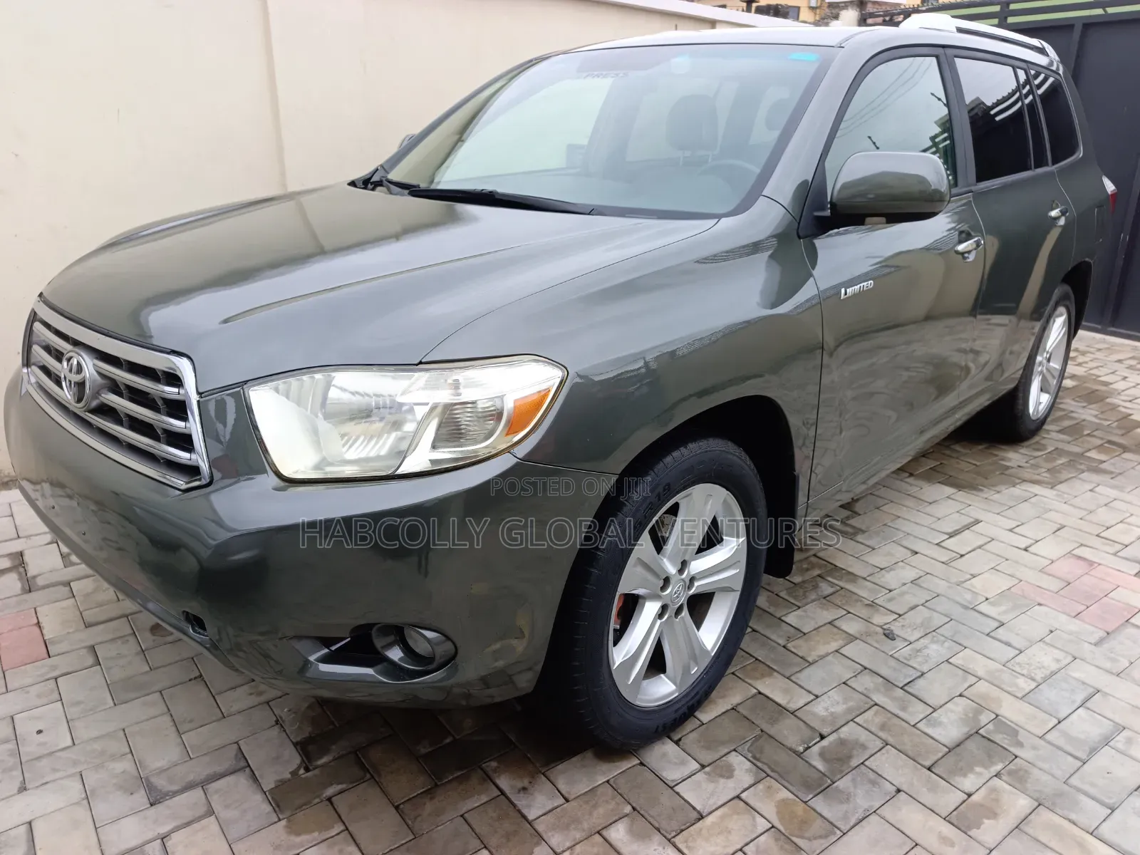 Toyota Highlander Limited 2009 Green