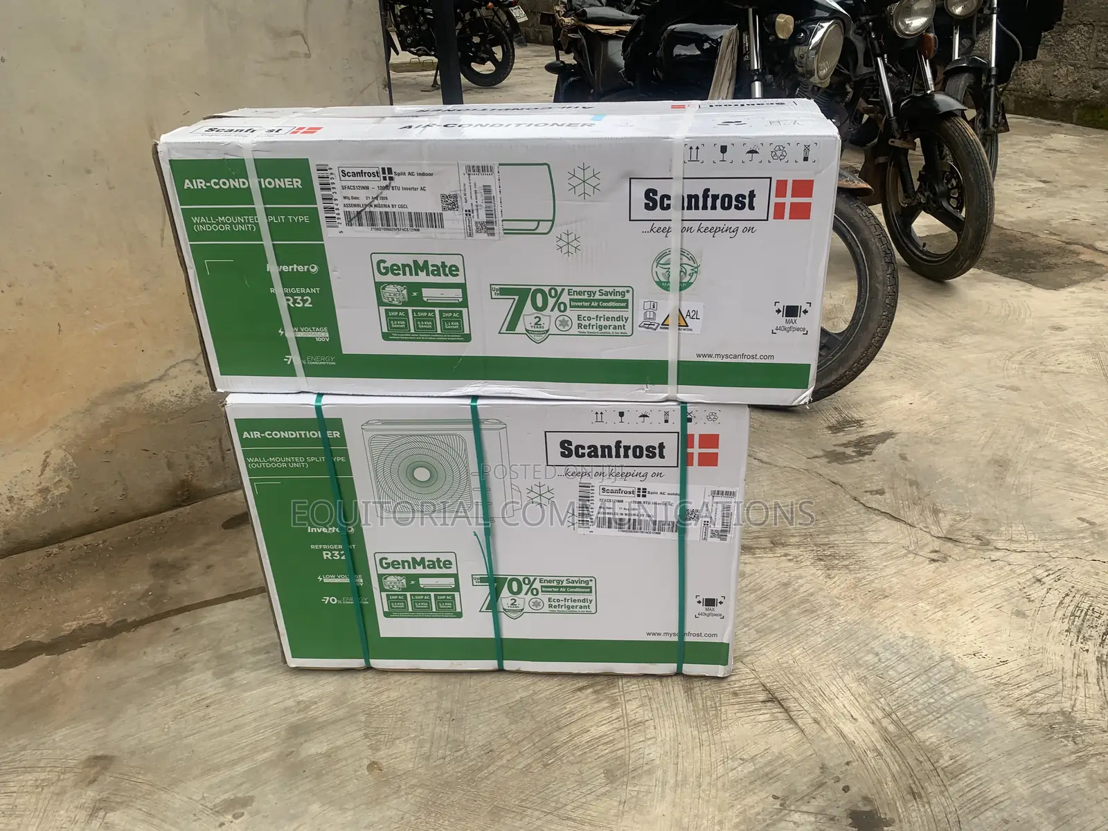 Scanfrost 1.5HP Inverter Wall-Mounted AC