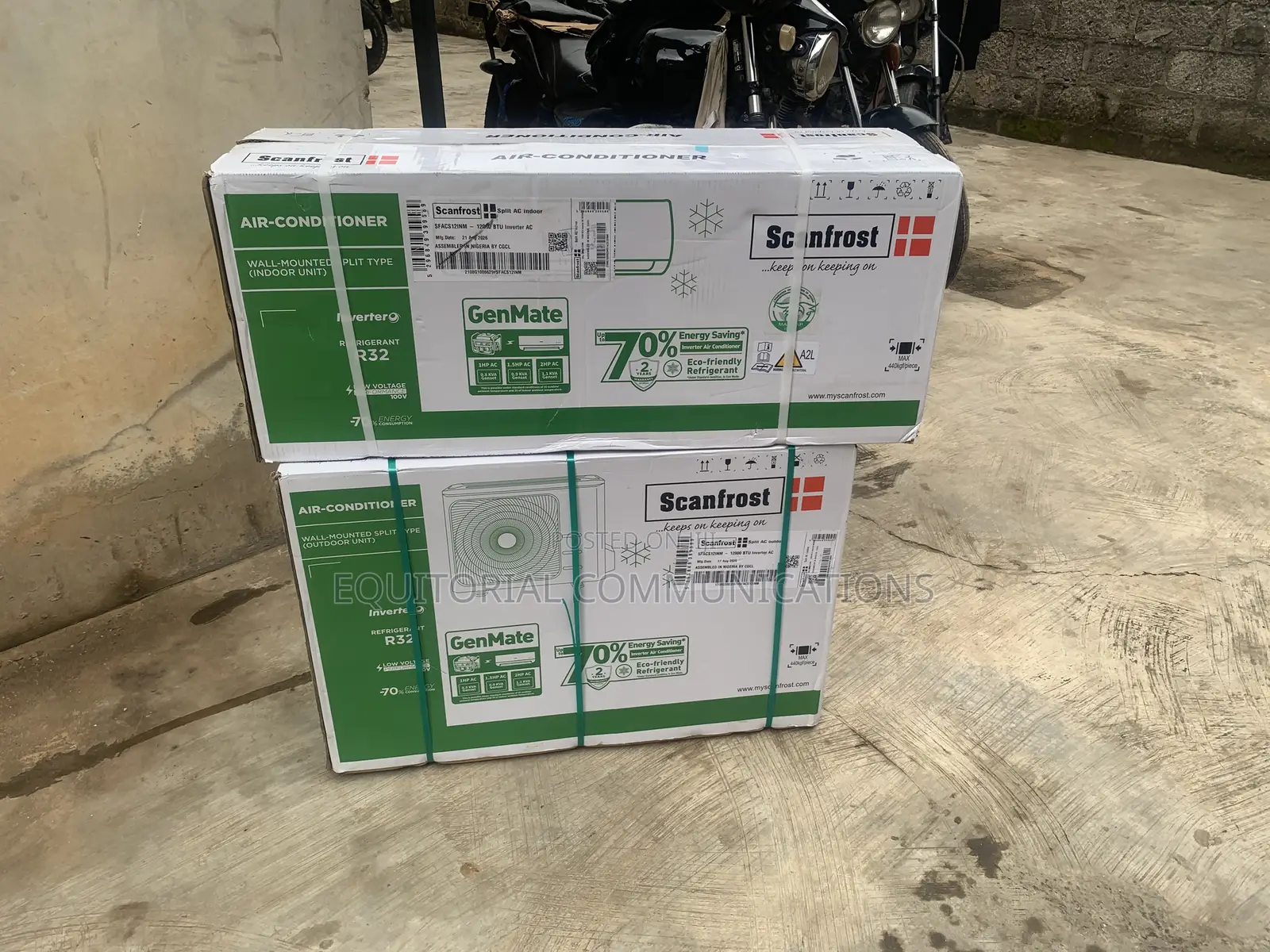 Scanfrost 1.5HP Inverter Wall-Mounted AC