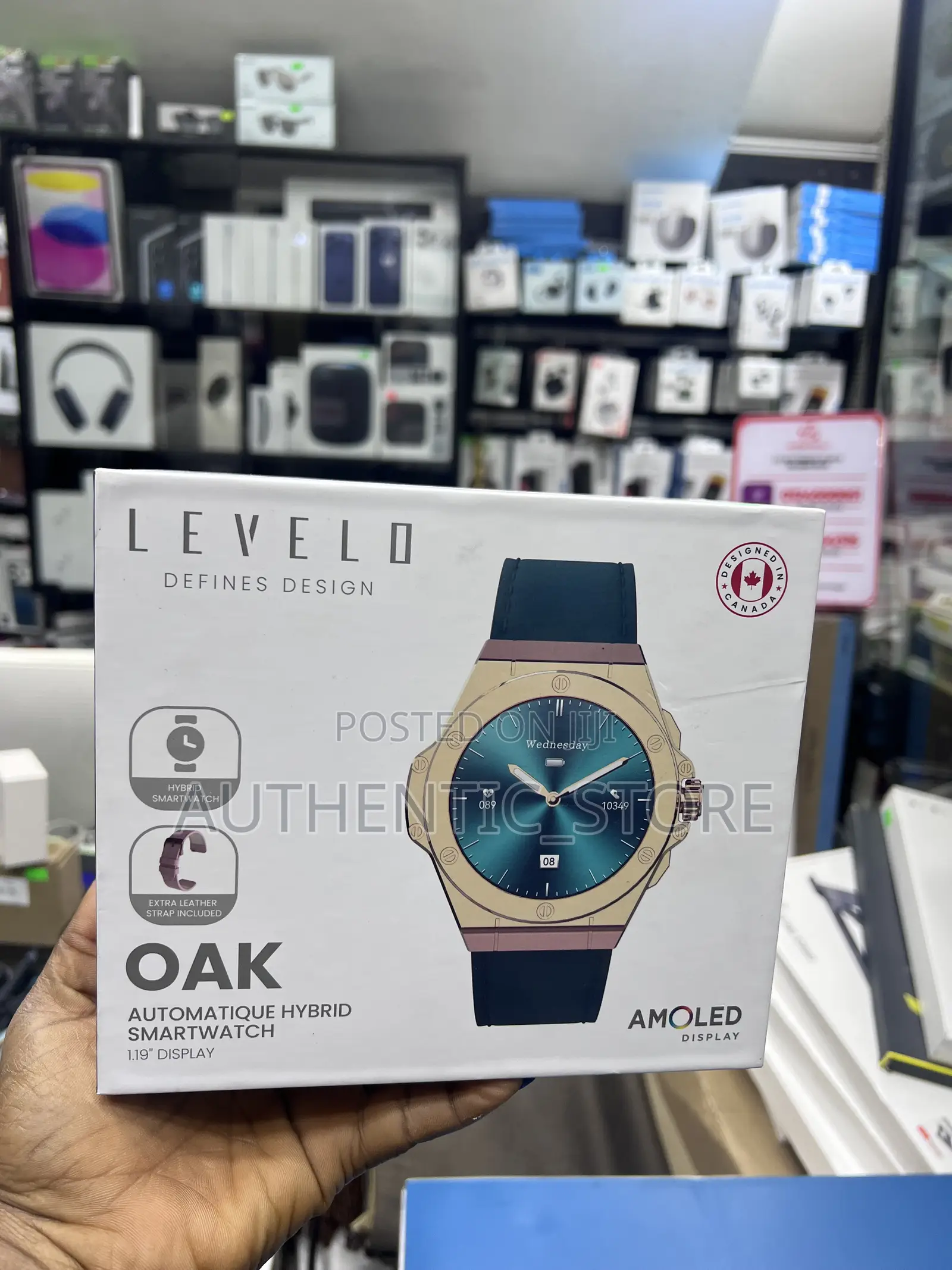 Levelo Oak Automatique Hybrid Smartwatch