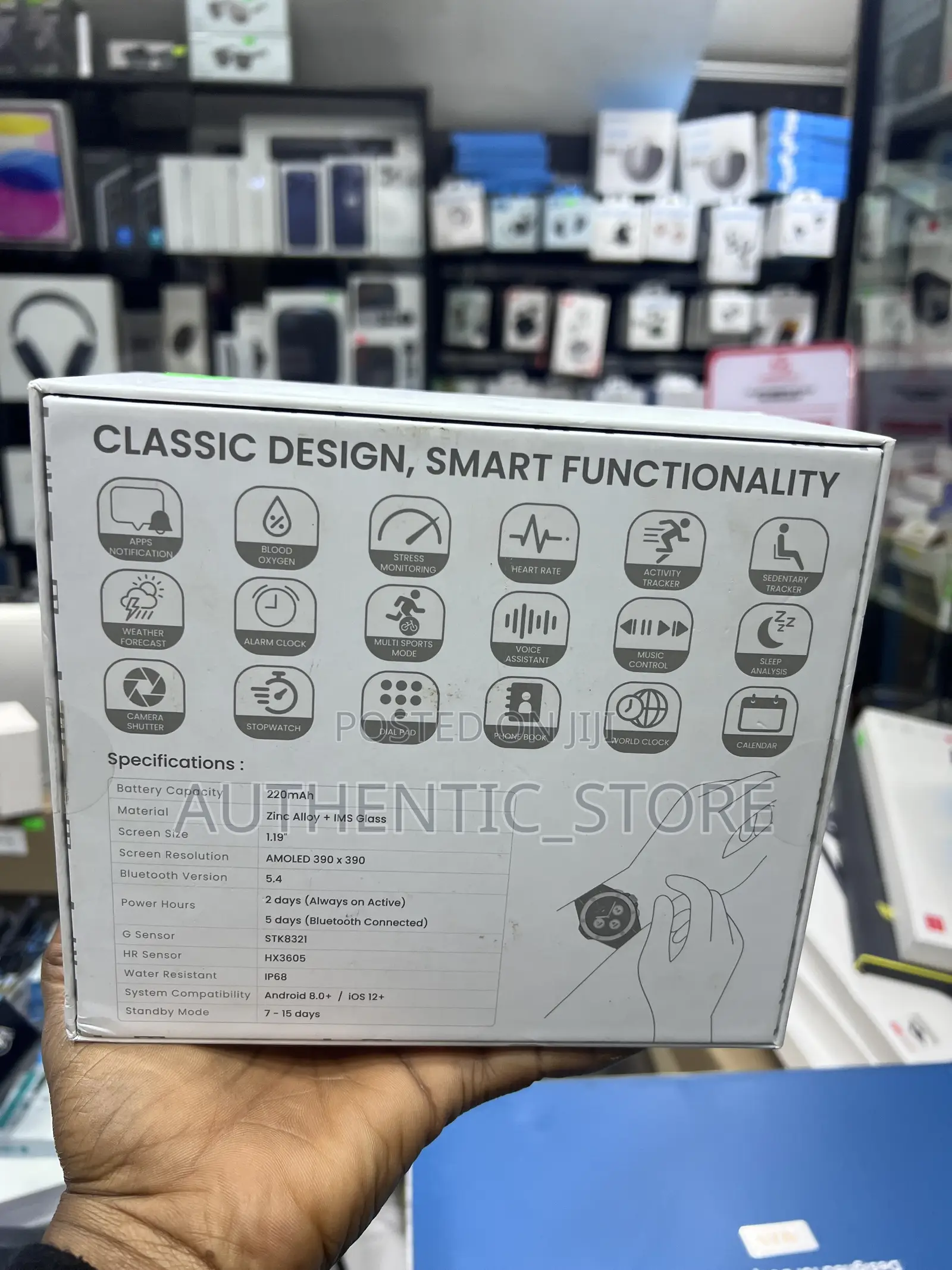 Levelo Oak Automatique Hybrid Smartwatch
