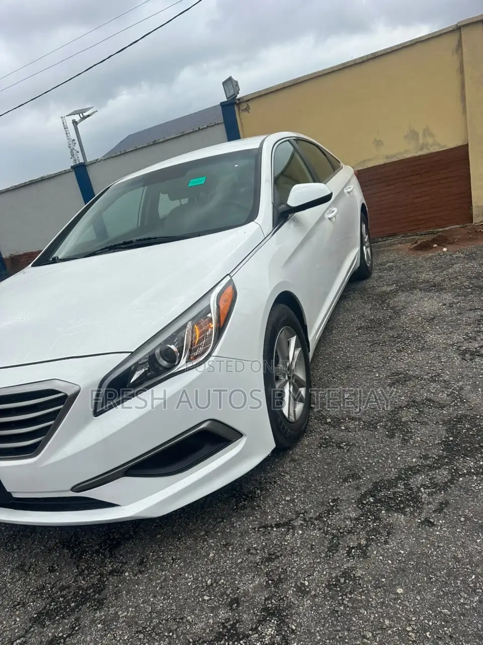 Hyundai Sonata Sport Sedan FWD (2.4L 4cyl 6A) 2016 White