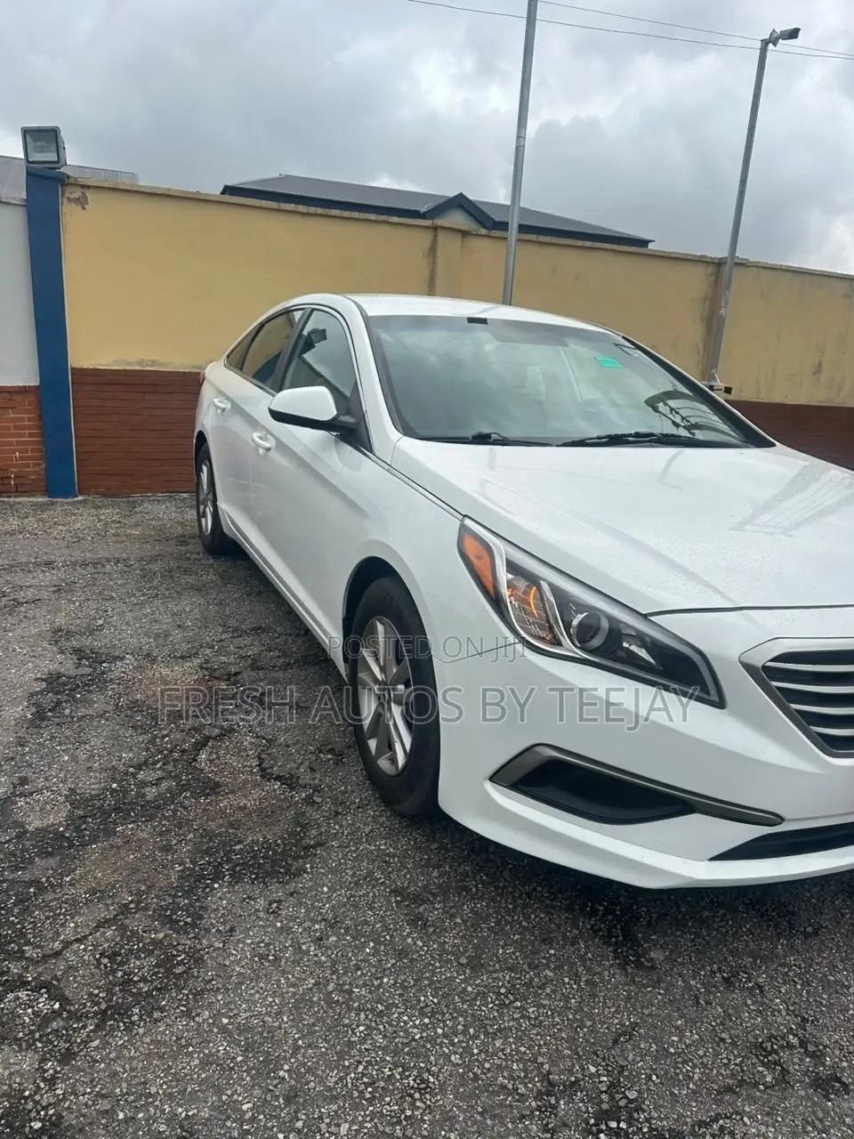 Hyundai Sonata Sport Sedan FWD (2.4L 4cyl 6A) 2016 White