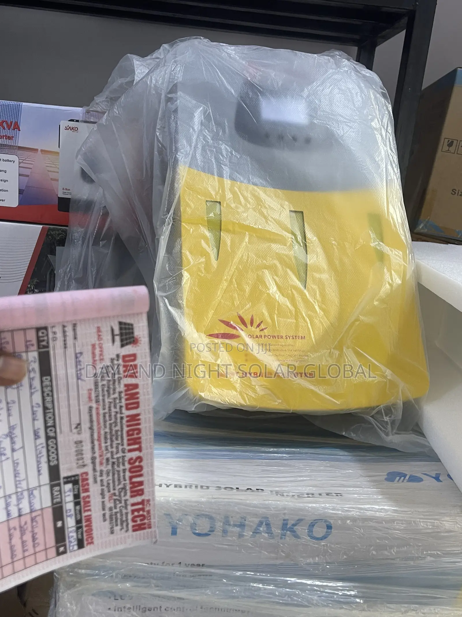 3.5kva 24v Transformer Base Hybrid Solar Inverter Yohako