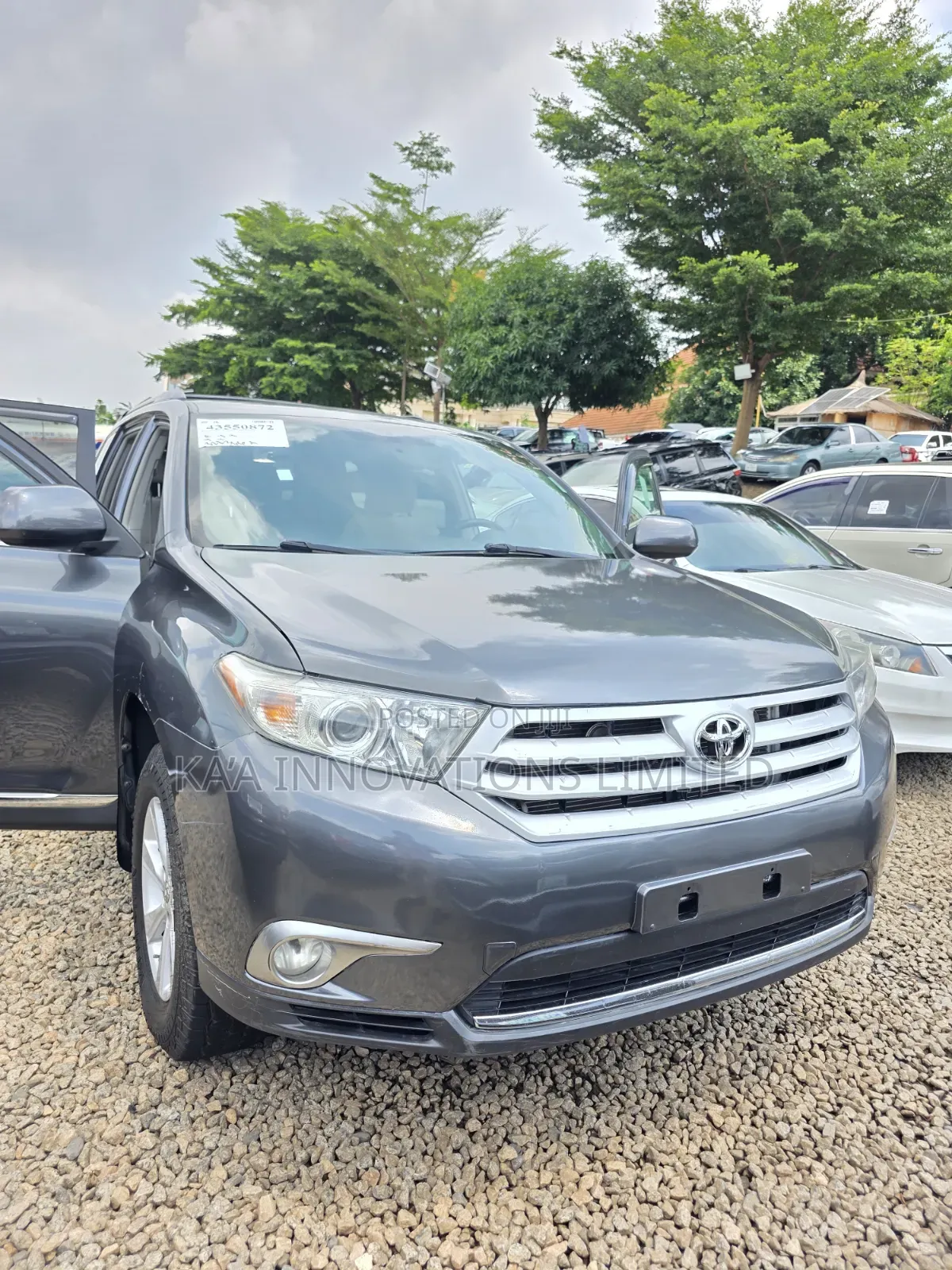 Toyota Highlander 2012 Gray
