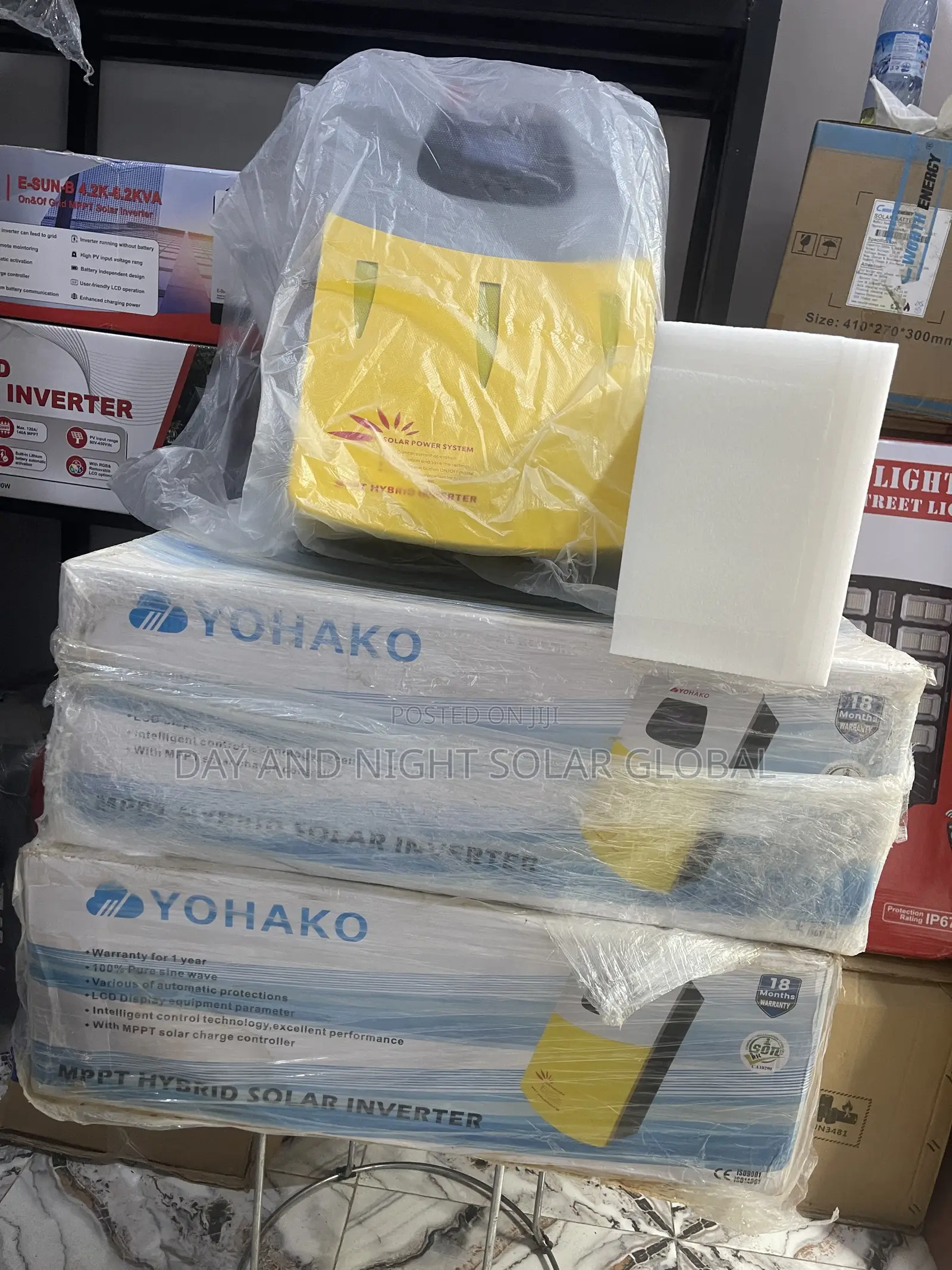 3.5kva 24v Transformer Base Hybrid Solar Inverter Yohako