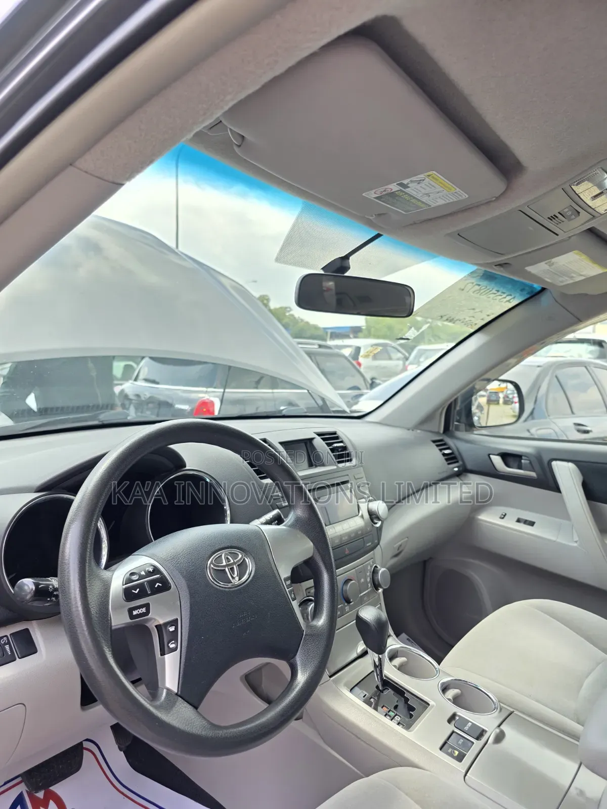 Toyota Highlander 2012 Gray