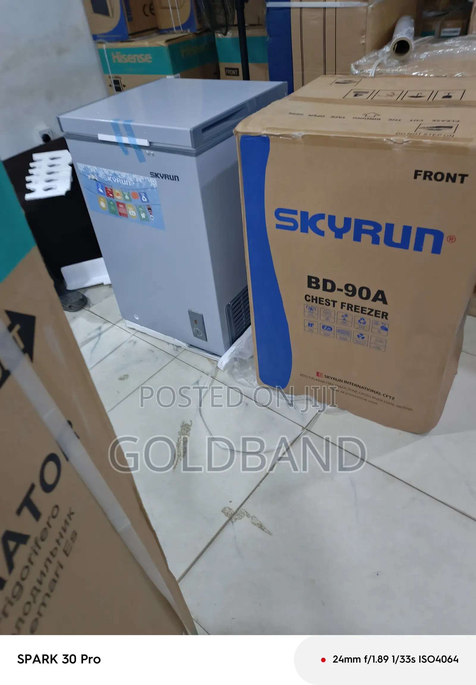 Skyrun BD-90A Chest Freezer – Quality Appliance