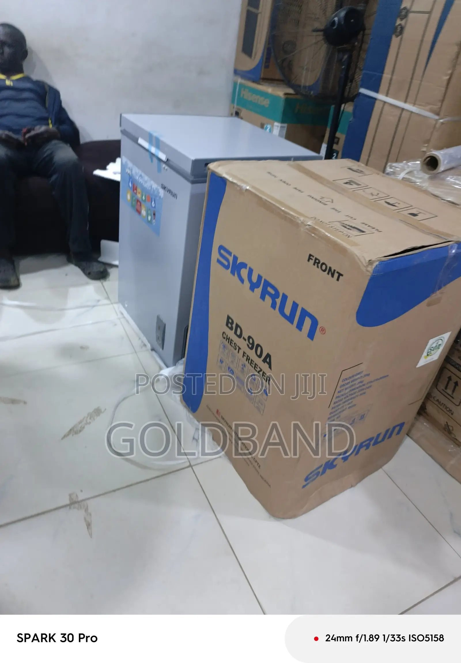 Skyrun BD-90A Chest Freezer – Quality Appliance