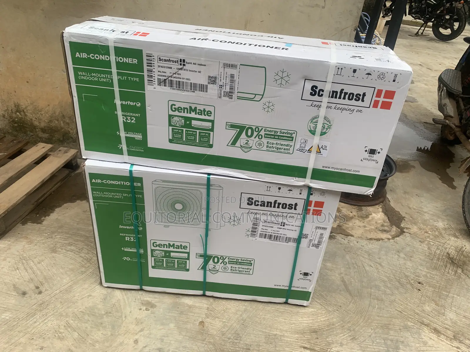 Scanfrost 1.5HP Modern Inverter Air Conditioner