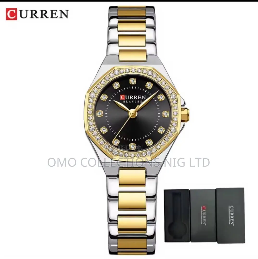 Curren Ladies Chain Watch – Elegant Wristwatch With Original Box Bag