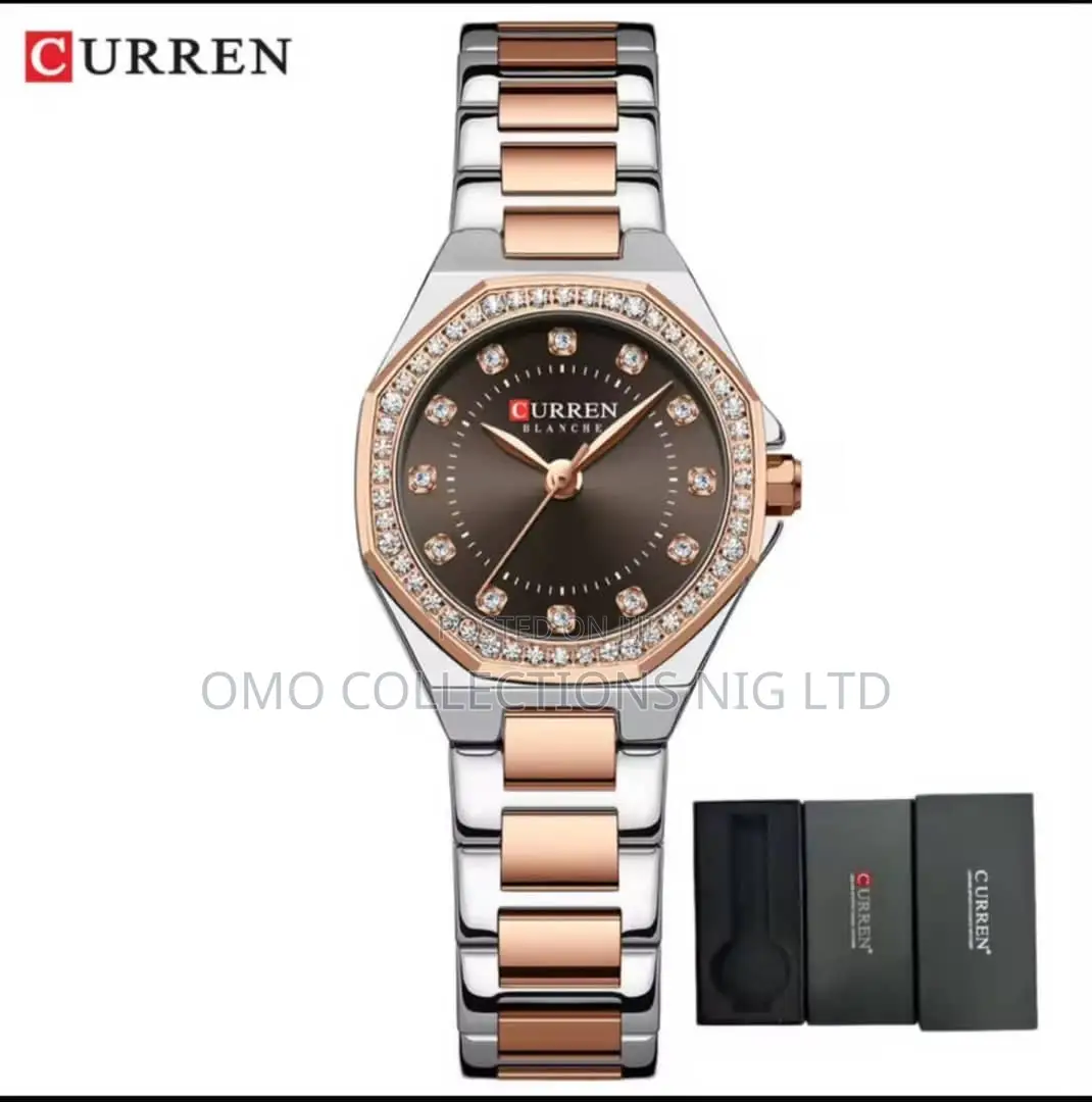 Curren Ladies Chain Watch – Elegant Wristwatch With Original Box Bag