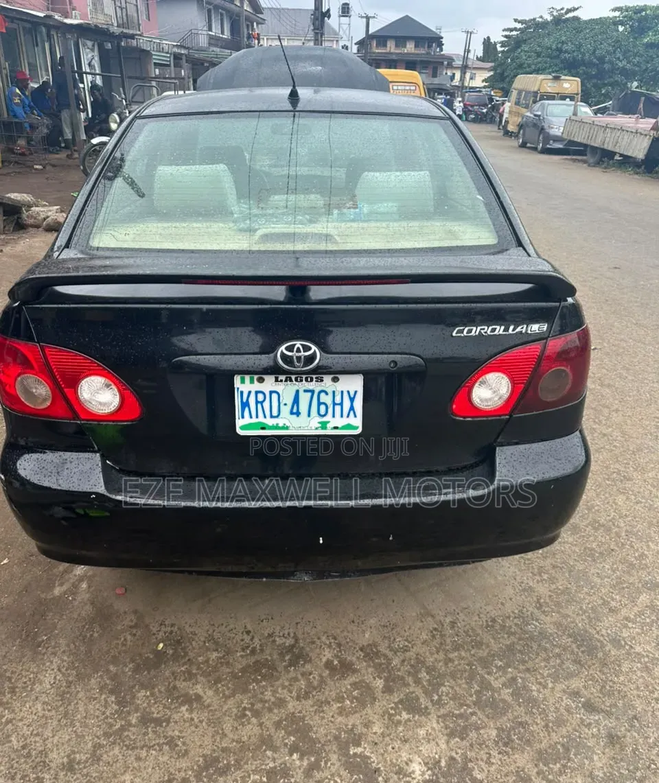Toyota Corolla 2006 Black