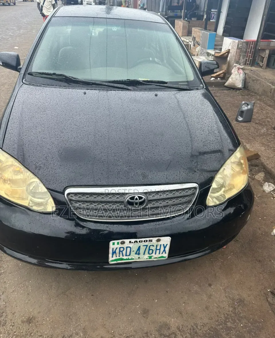 Toyota Corolla 2006 Black