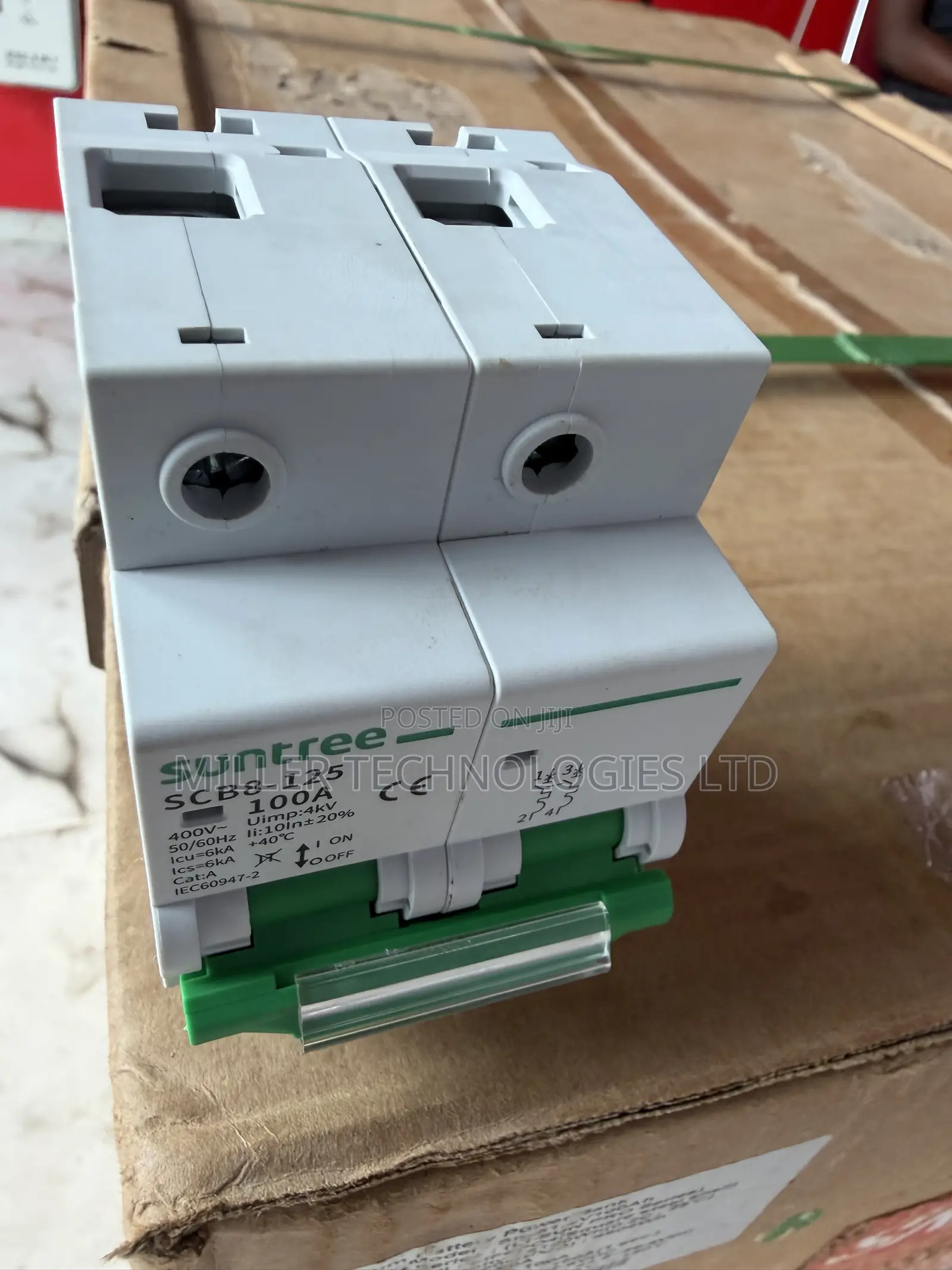 Suntree SCB8 125 Series 100A 2P AC Circuit Breaker
