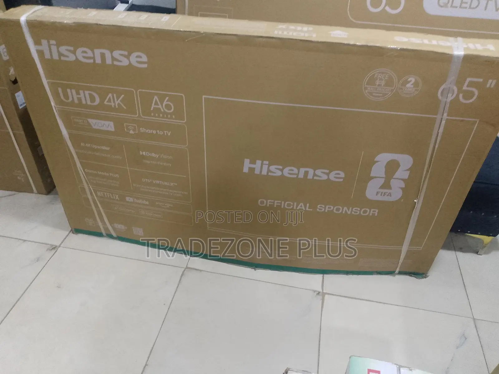Brand New Hisense 65A6Q 65" Ultra HD Television