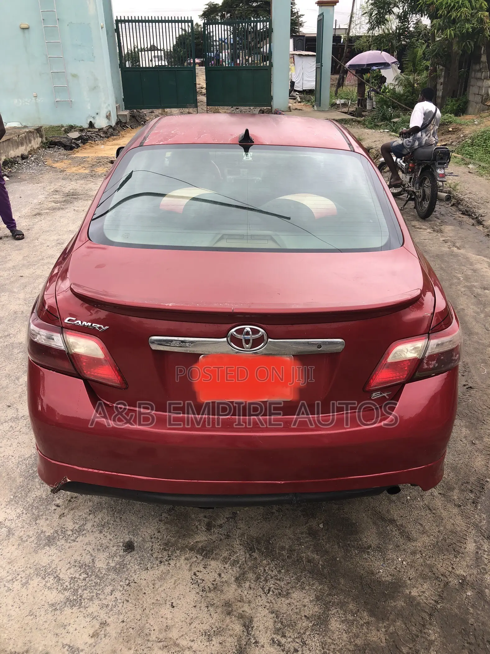 Toyota Camry 2008 Red